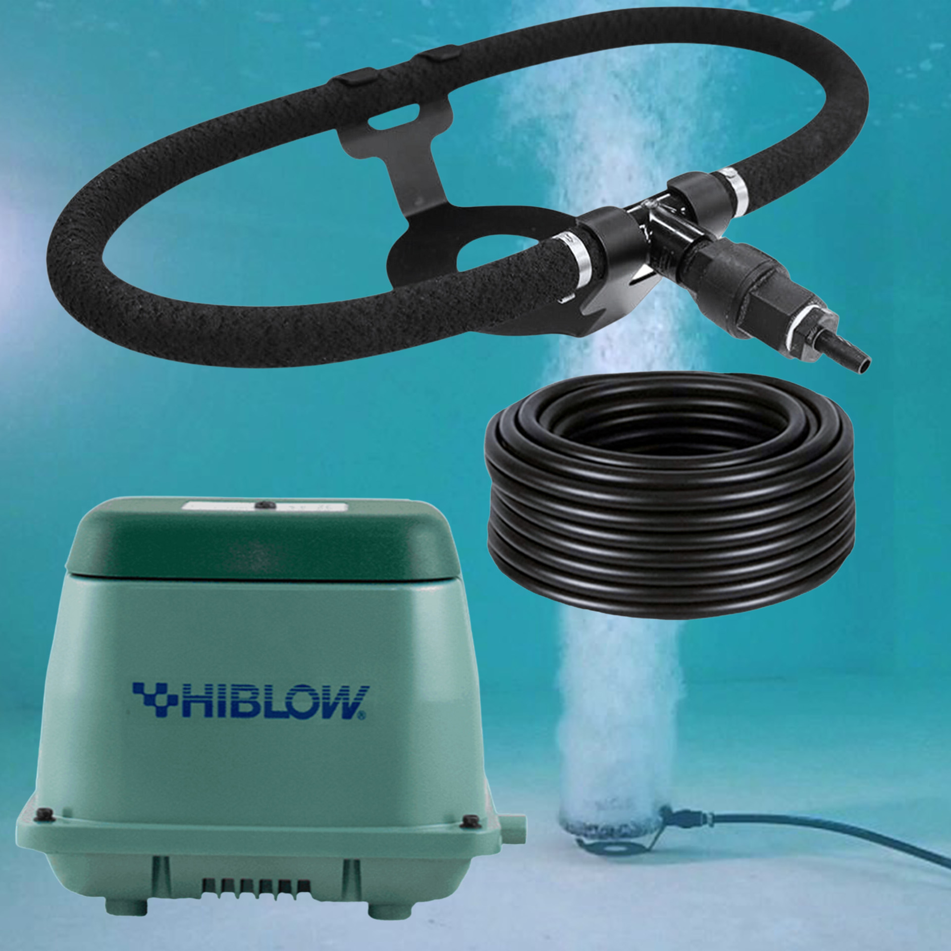 Can-Air Diffused Koi Pond Aeration System - HiBlow Upgrade