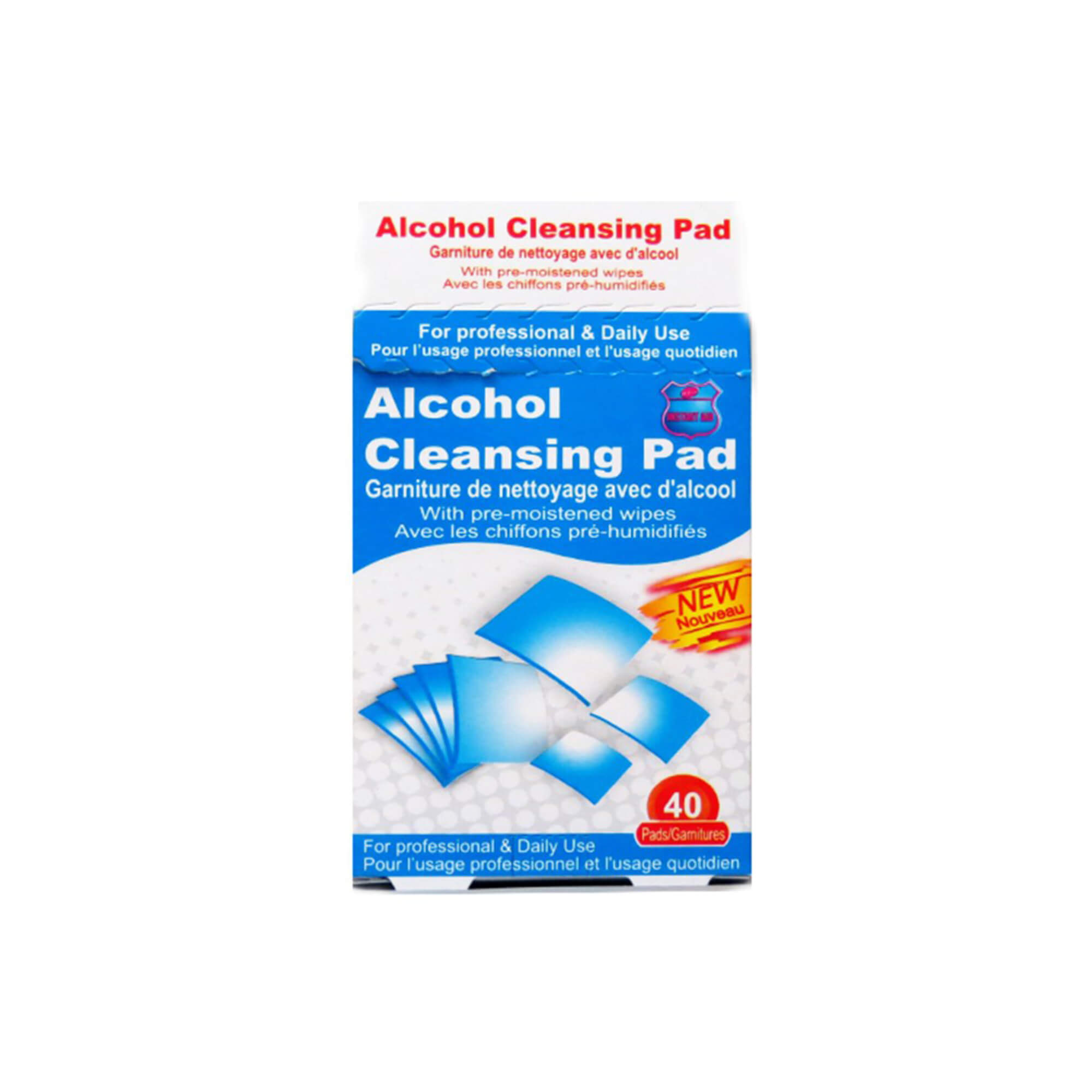 Instant Aid Alcohol Cleansing Pad (40 In 1 Pack) (Pack of 3)