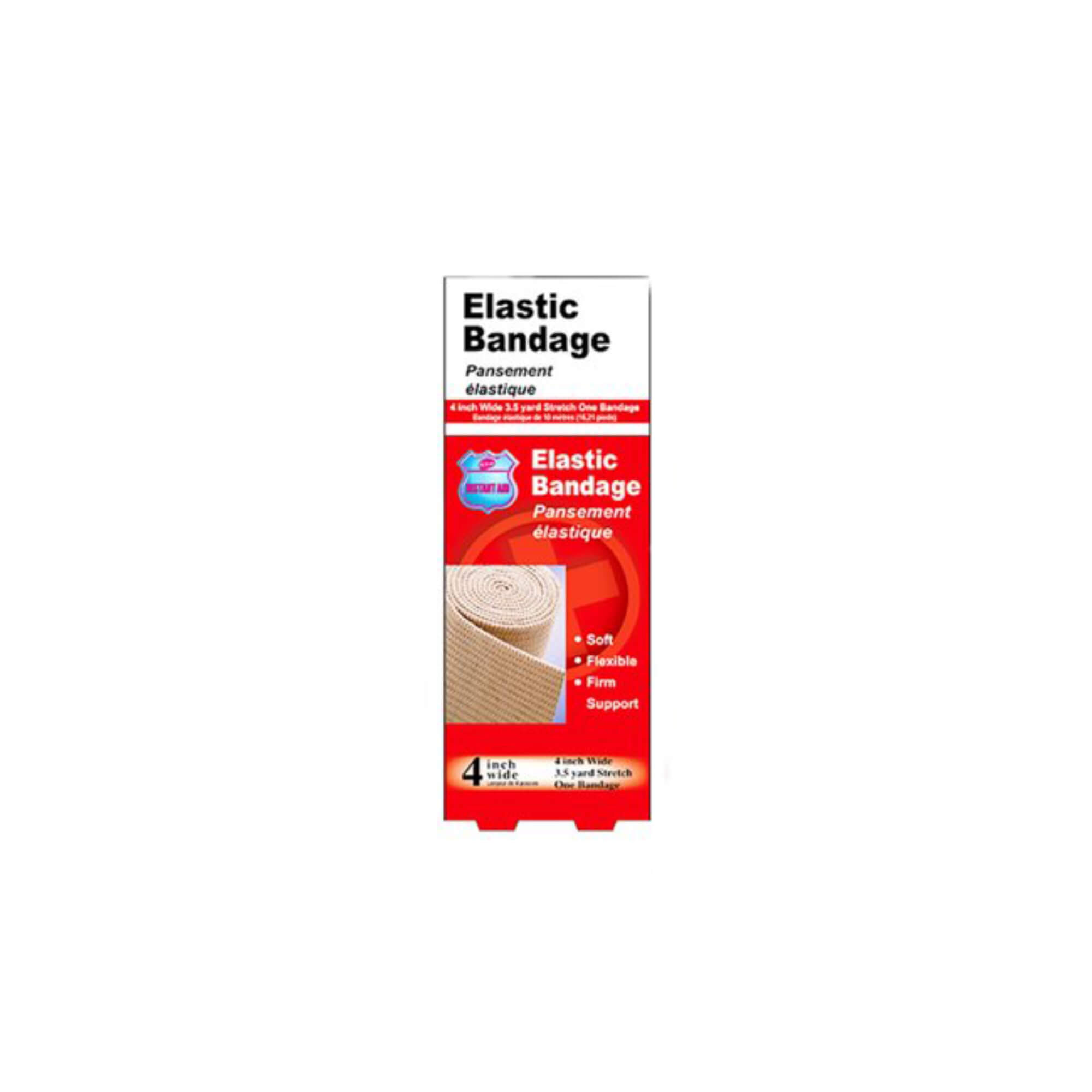 Instant Aid - 3 Inch Wide Elastic Bandage (Pack of 6)