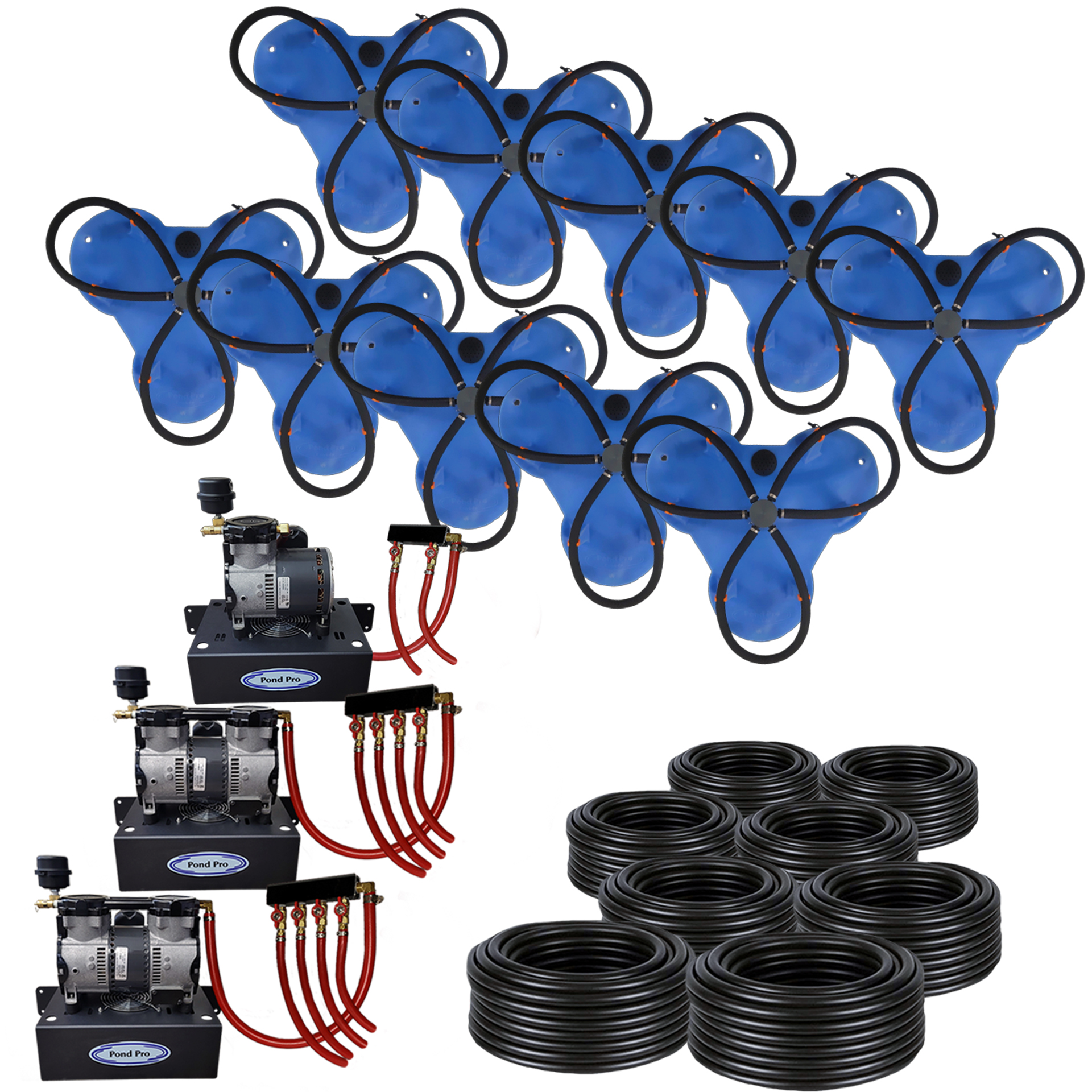 Can-Air Diffused Pond & Lake Aeration System BLUE