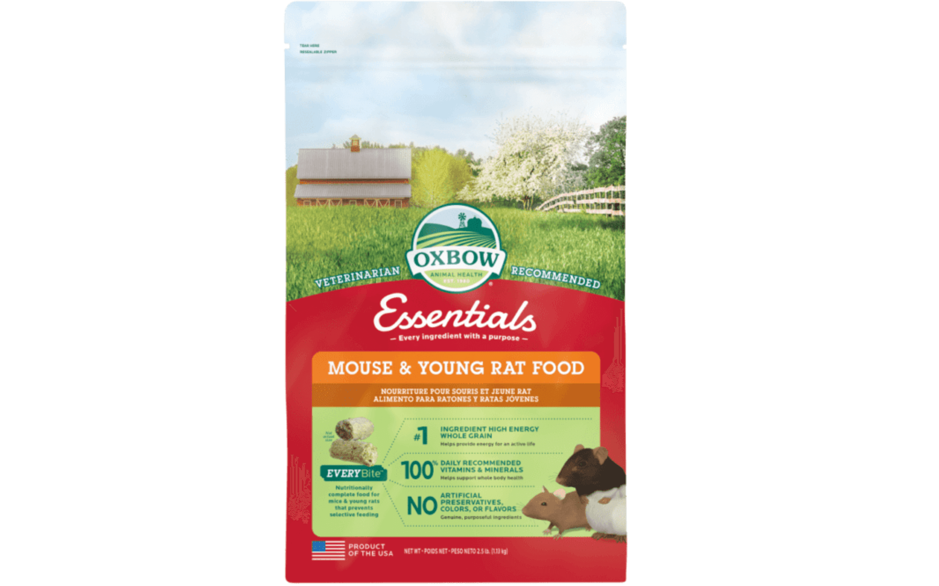 Oxbow Essentials Mouse and Young Rat Food