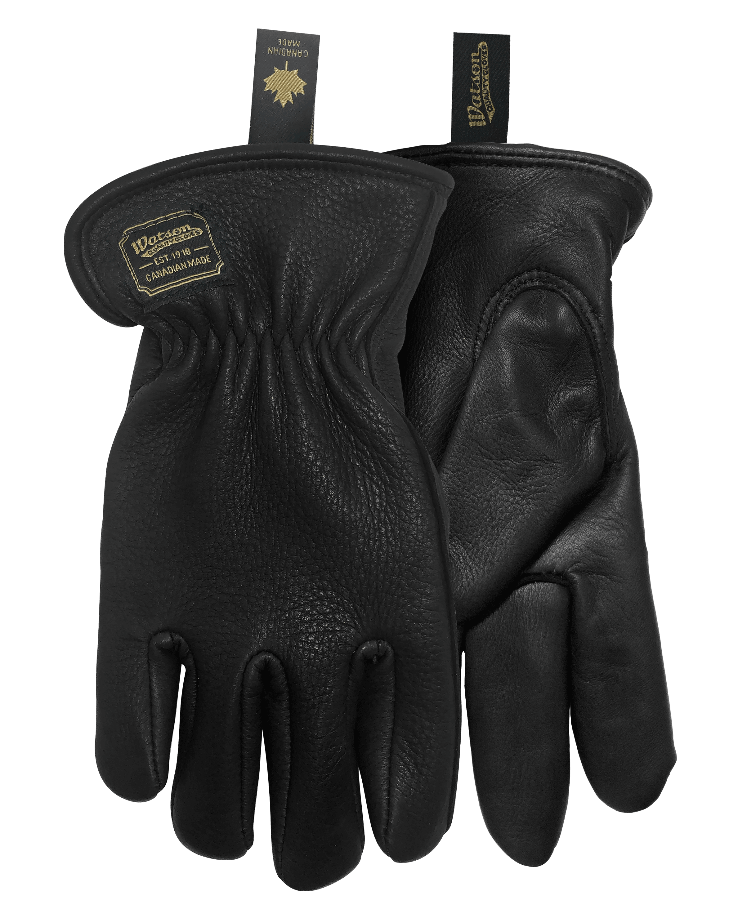 The Duchess Lined Premium Leather Driver Style Gloves, Black