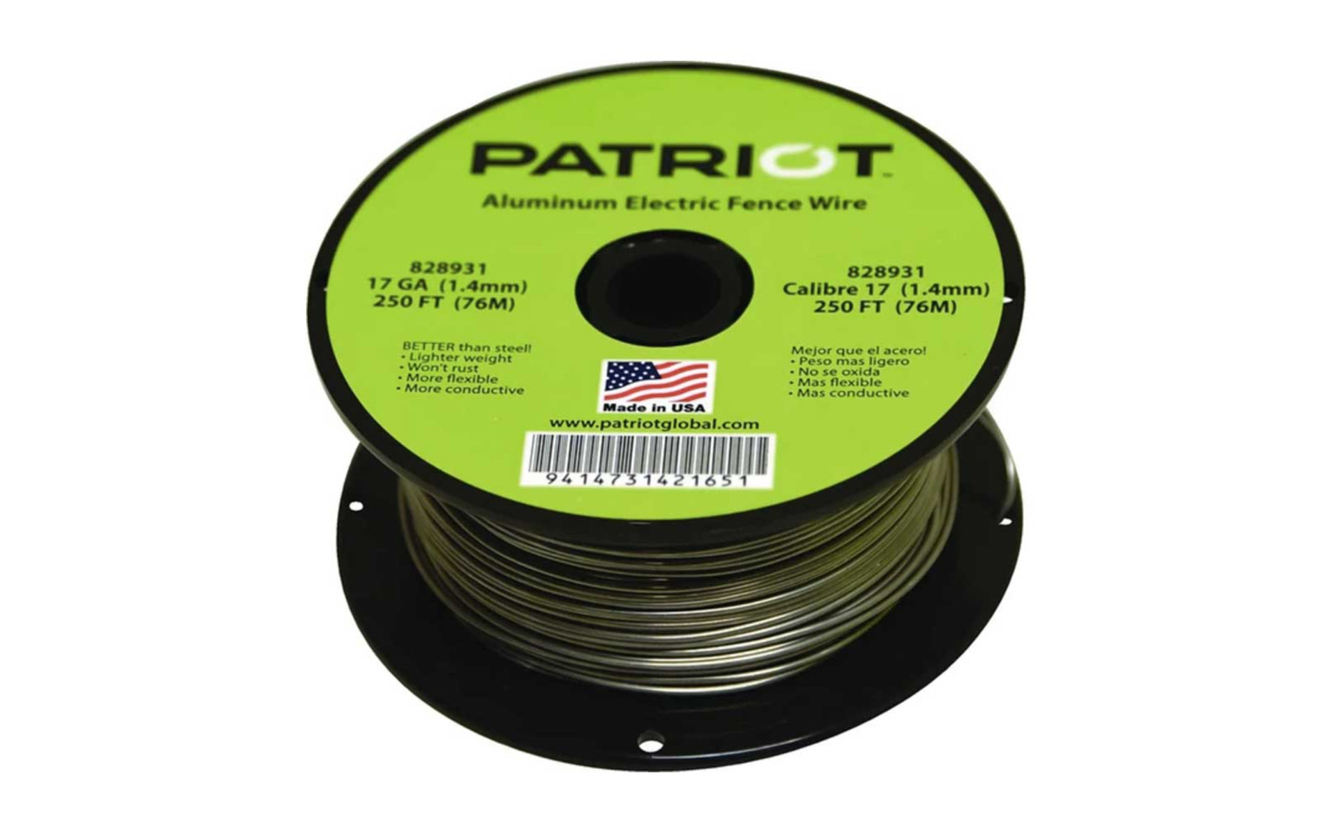 Patriot Alum.Wire 17 ga. 250ft