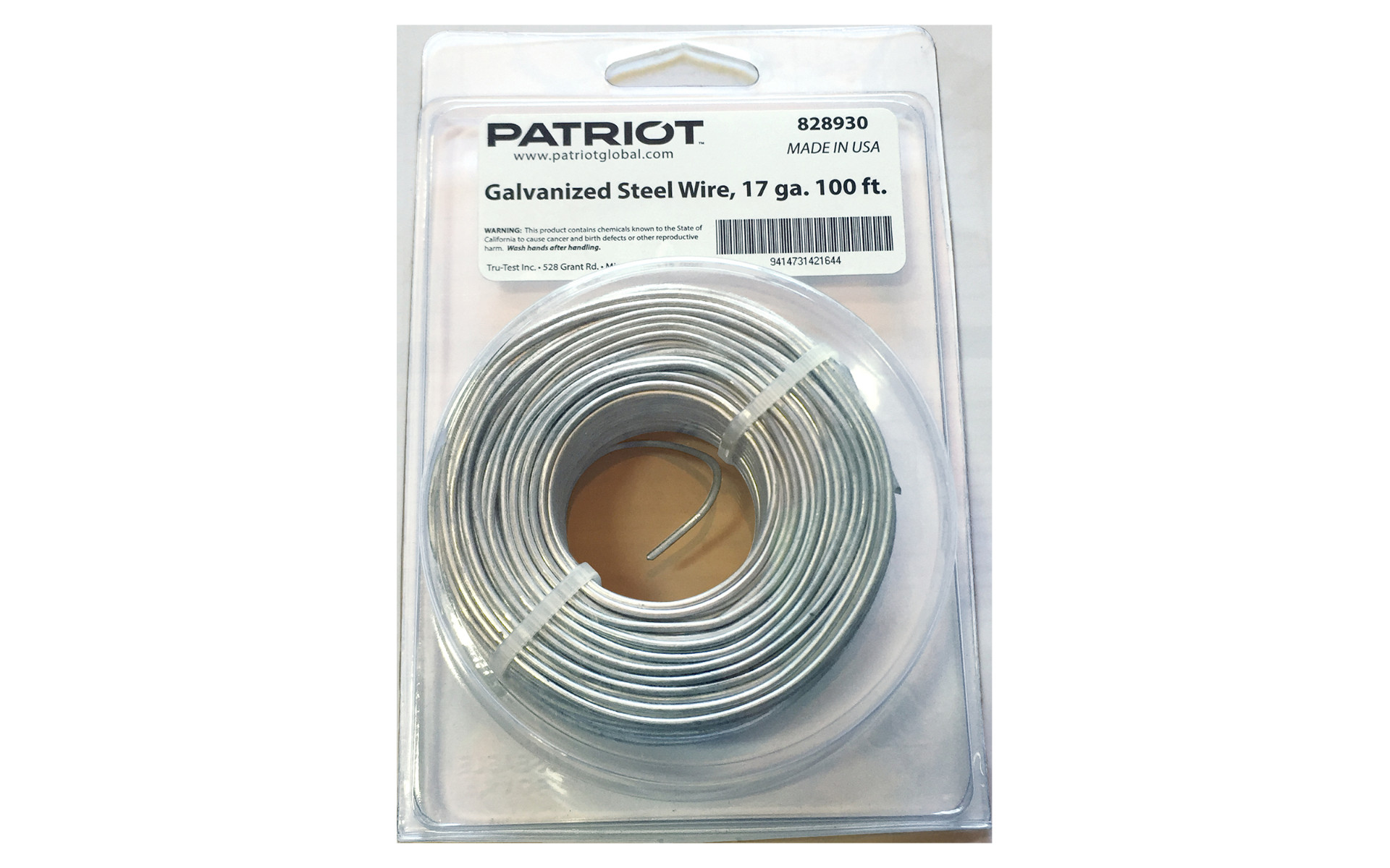 Patriot Steel Wire 17ga 100ft