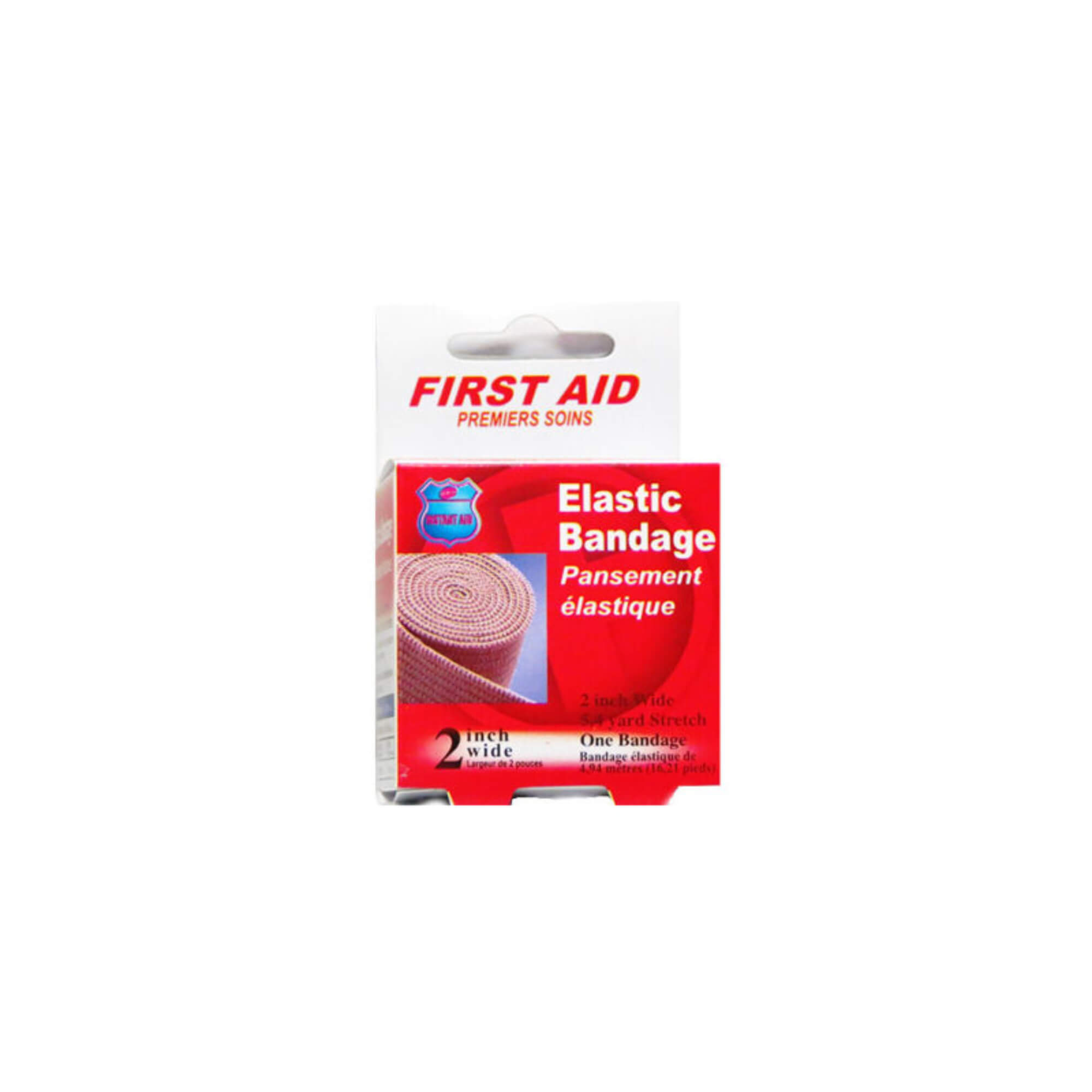 Purest Instant Aid- 2 Inch Wide Elastic Bandage - Pack of 6