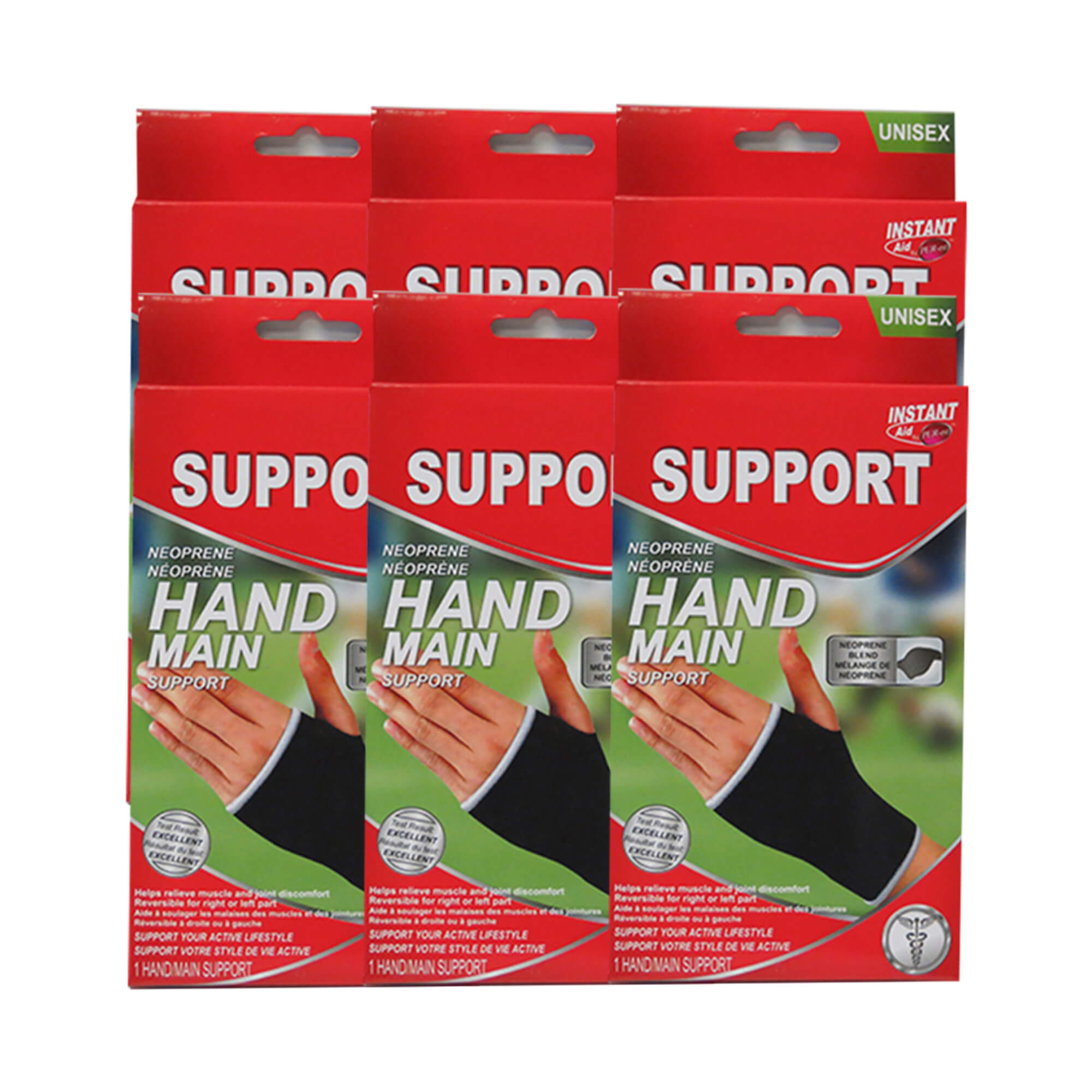 Purest Instant Aid Hand Support Pack of 6