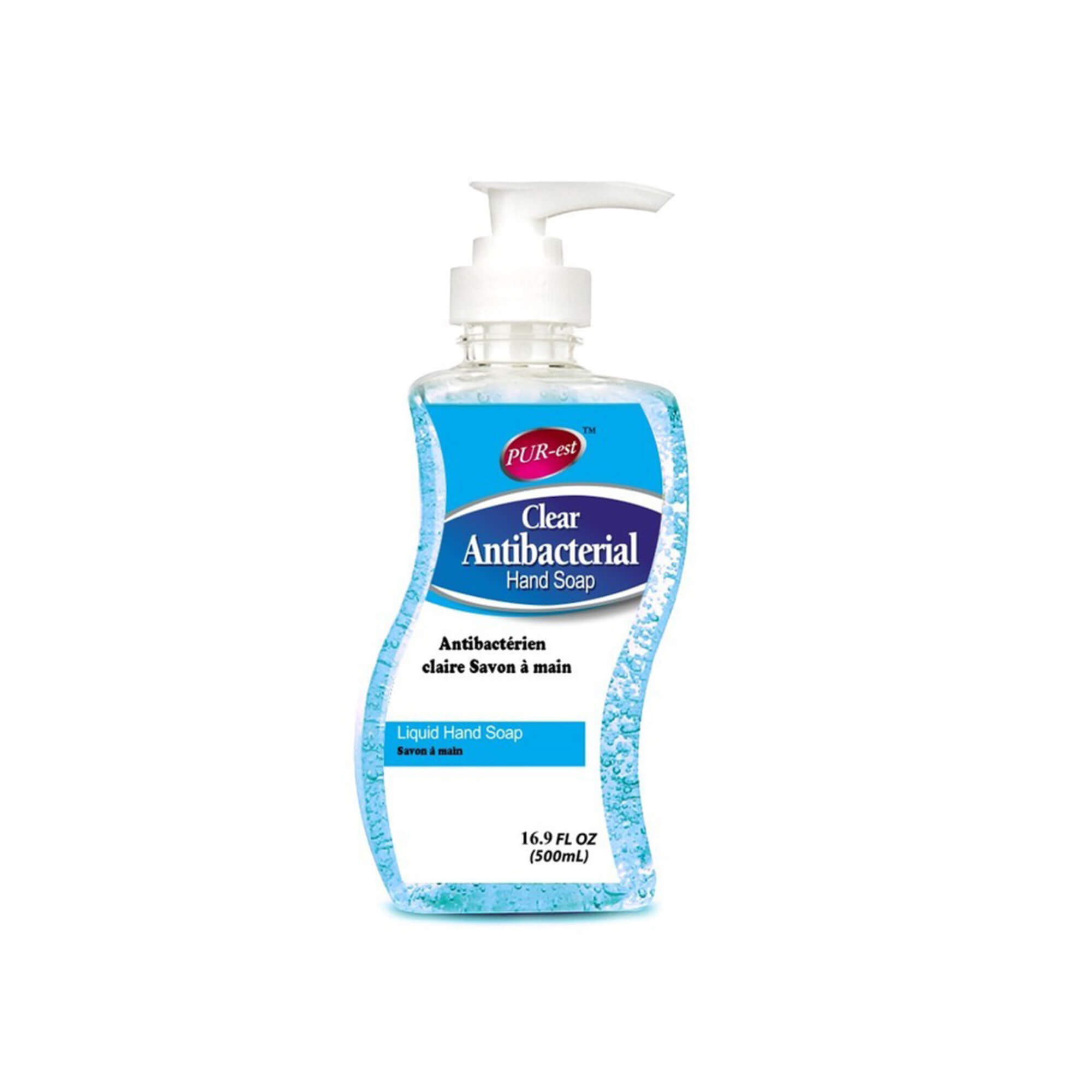 Purest Liq Hand Soap Clear Antibacterial 500mlx12