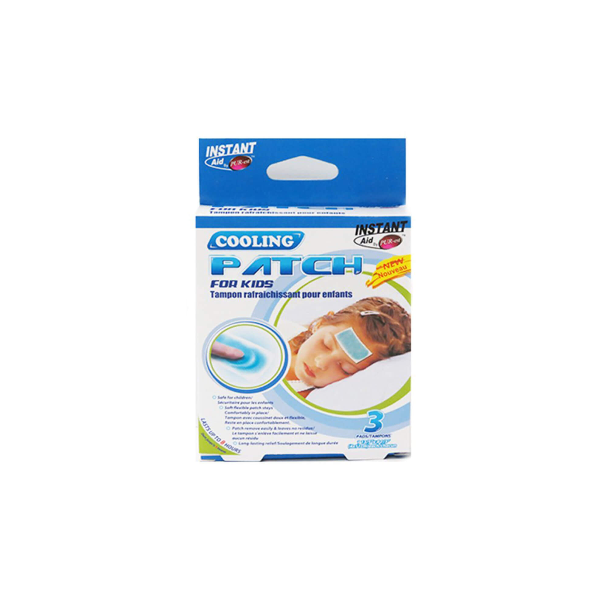 Instant Aid- Cooling Patch For Kids (3 Pads In 1 Pack)