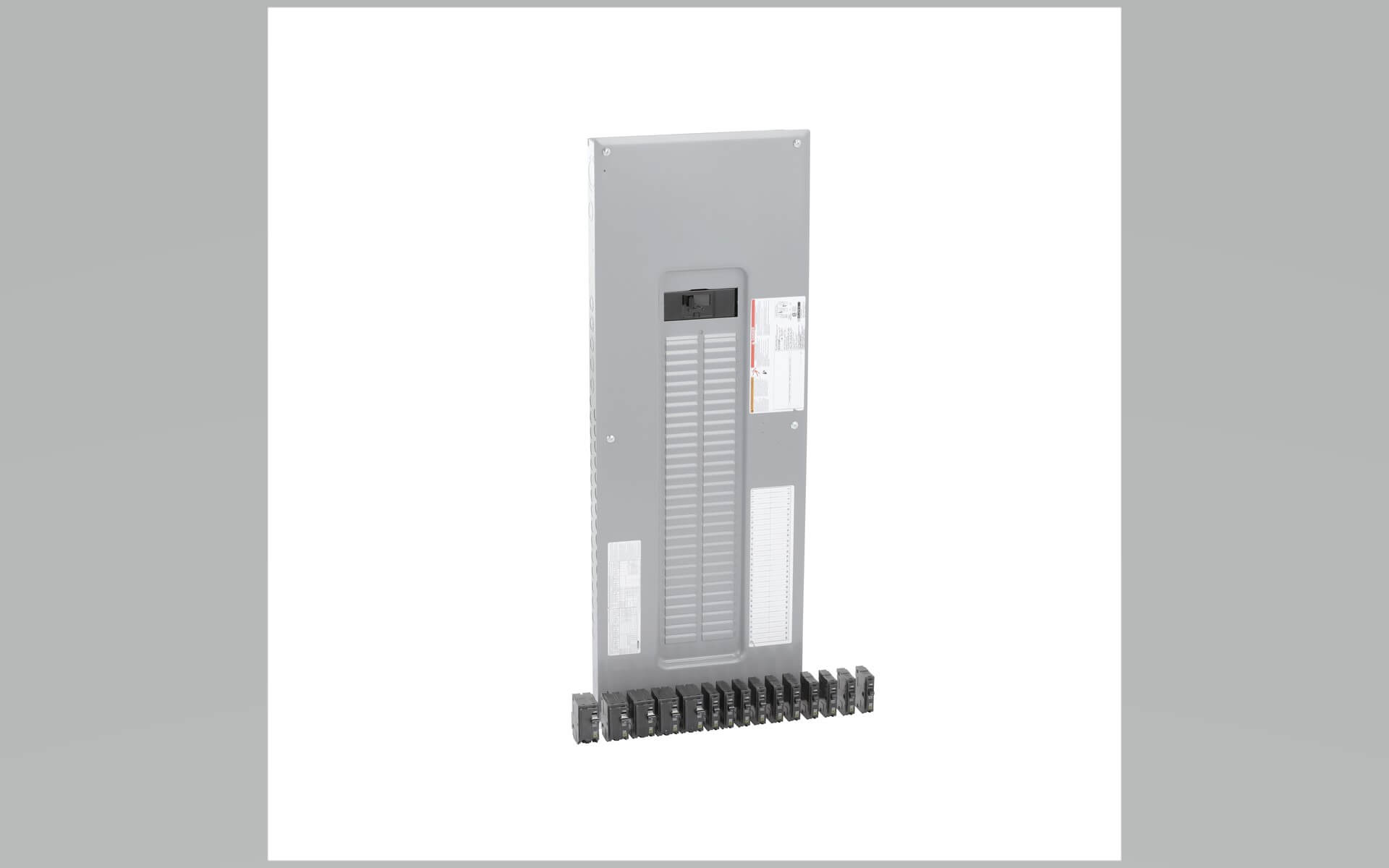 Square D 200 Amp 120/240V 41" 60 Spa 80 Maxi Qwikpak Panel