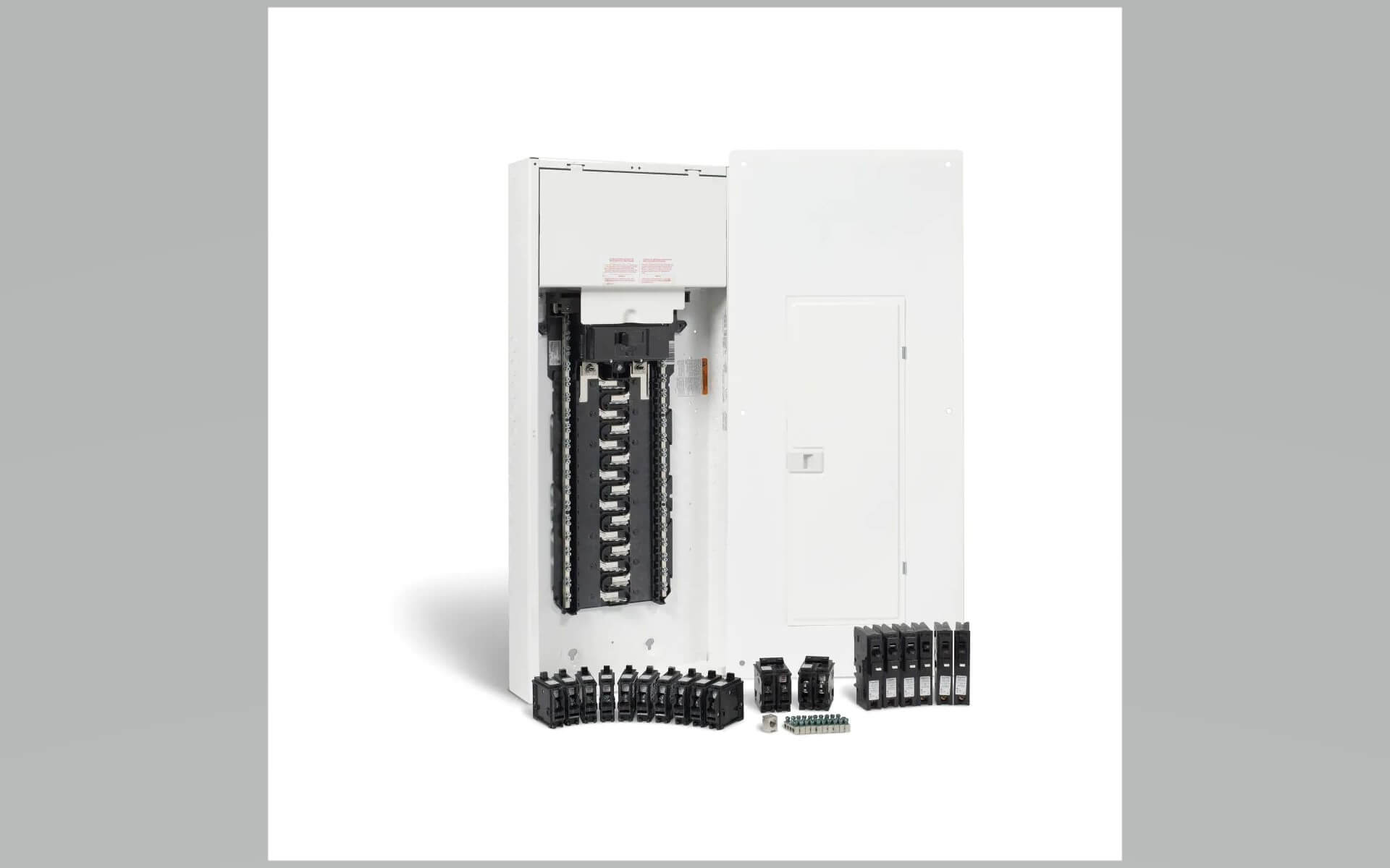 HomeLine 200 Amp 30 Spa/60 Max Arc Flt Plug-On Neutral Panel