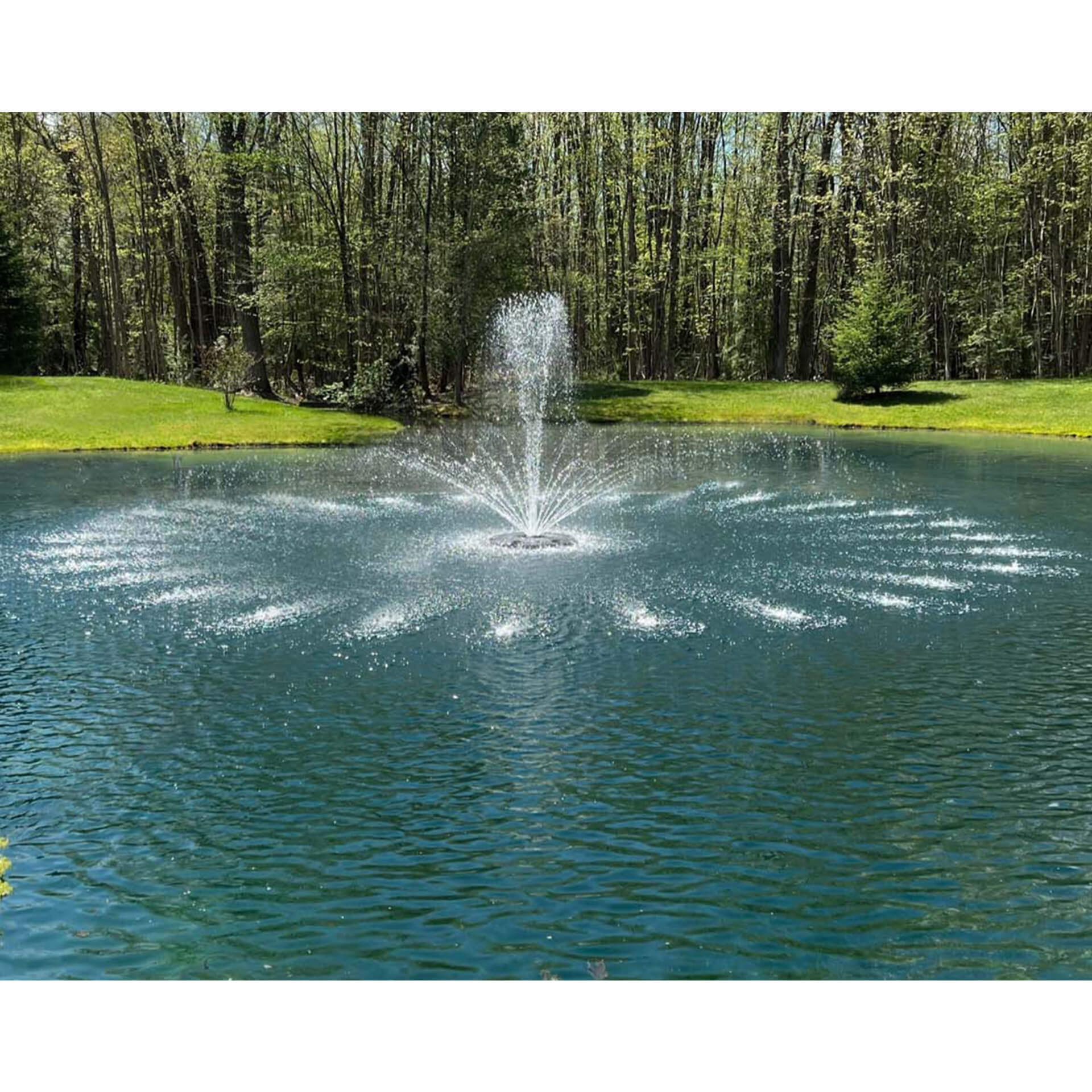 Pond Pro Atlas-6000 Floating 1/2 HP Fountain