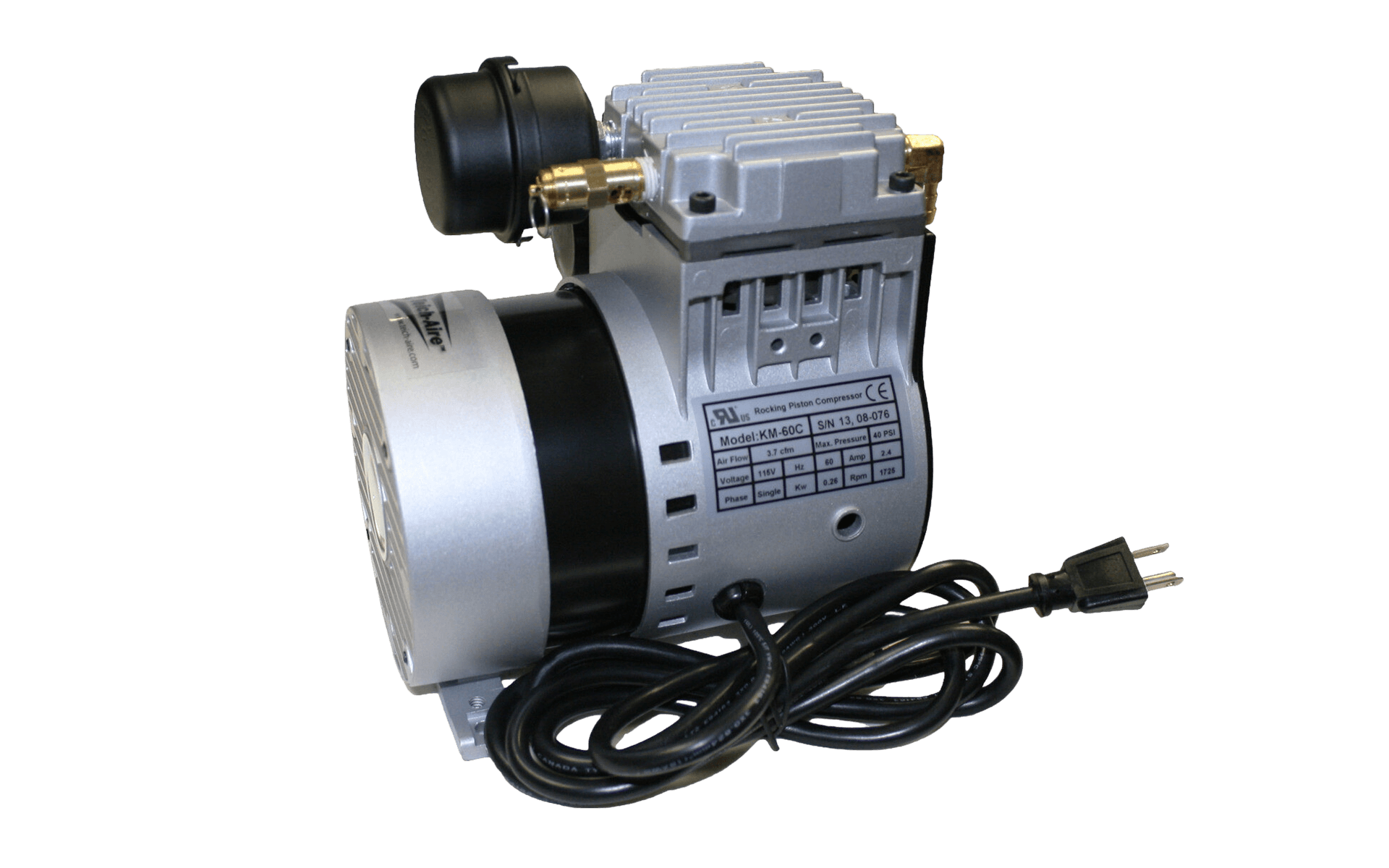 Teich-Aire KM-60 1/4 HP Dugout Aeration Compressor (120V)