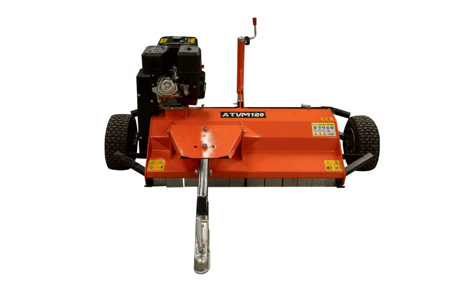 ATV Flail Mower with Y Blade - 15HP Engine. 1.2m Width