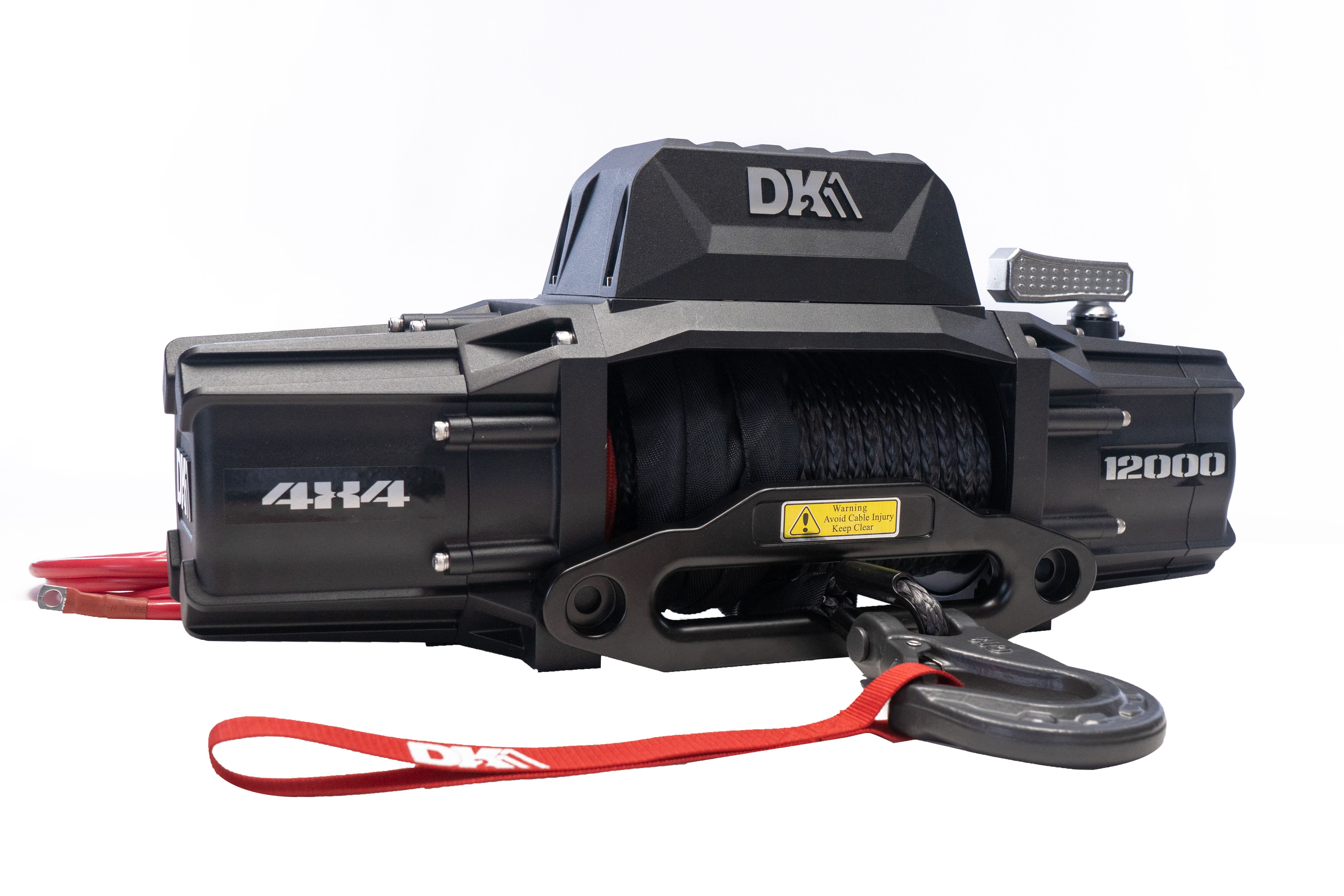 DK2 12,000 lb Electric 4x4 Winch (Synthetic Rope Included)