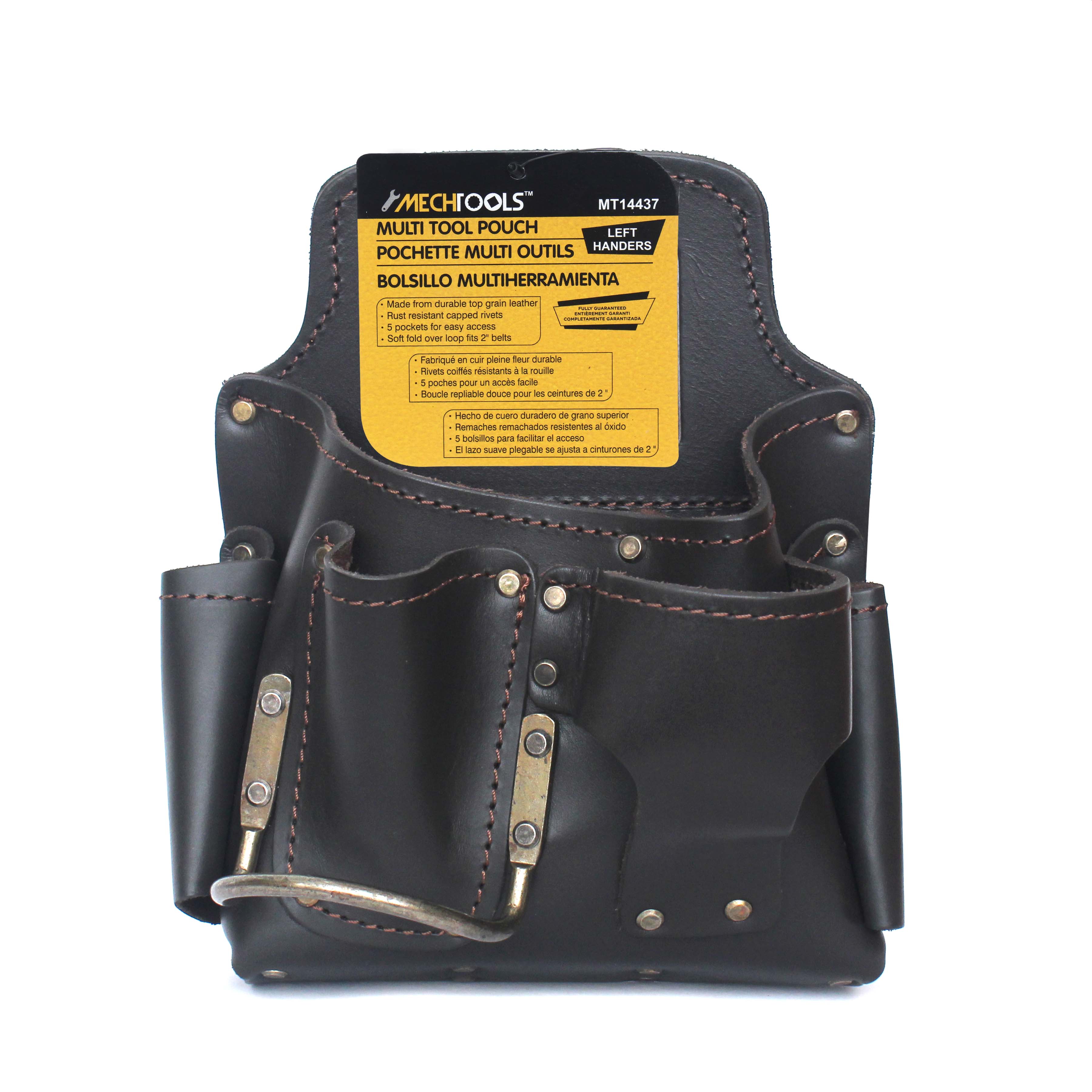 MULTI-TOOL POUCH FOR LEFT HANDERS