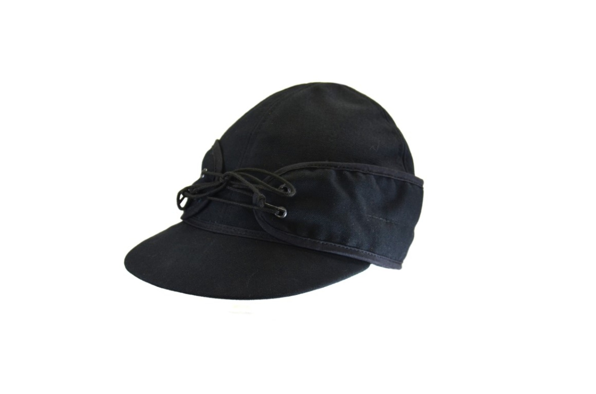 Canvas Railroad Hat - Black