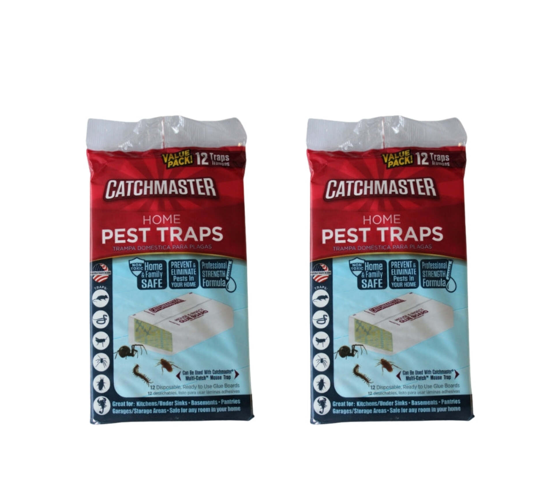 CatchMaster Mouse Insect & Snake Glue Boards