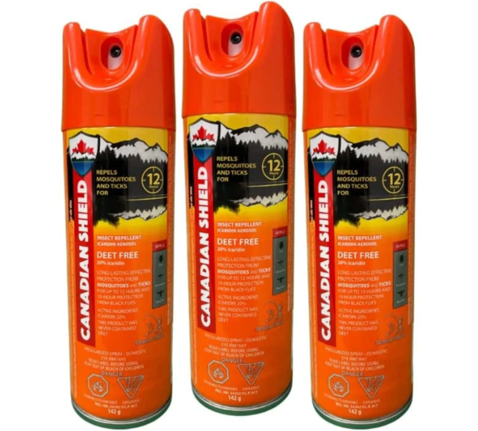 Mosquito & Insect Repellent Aerosol - DEET FREE - 142G