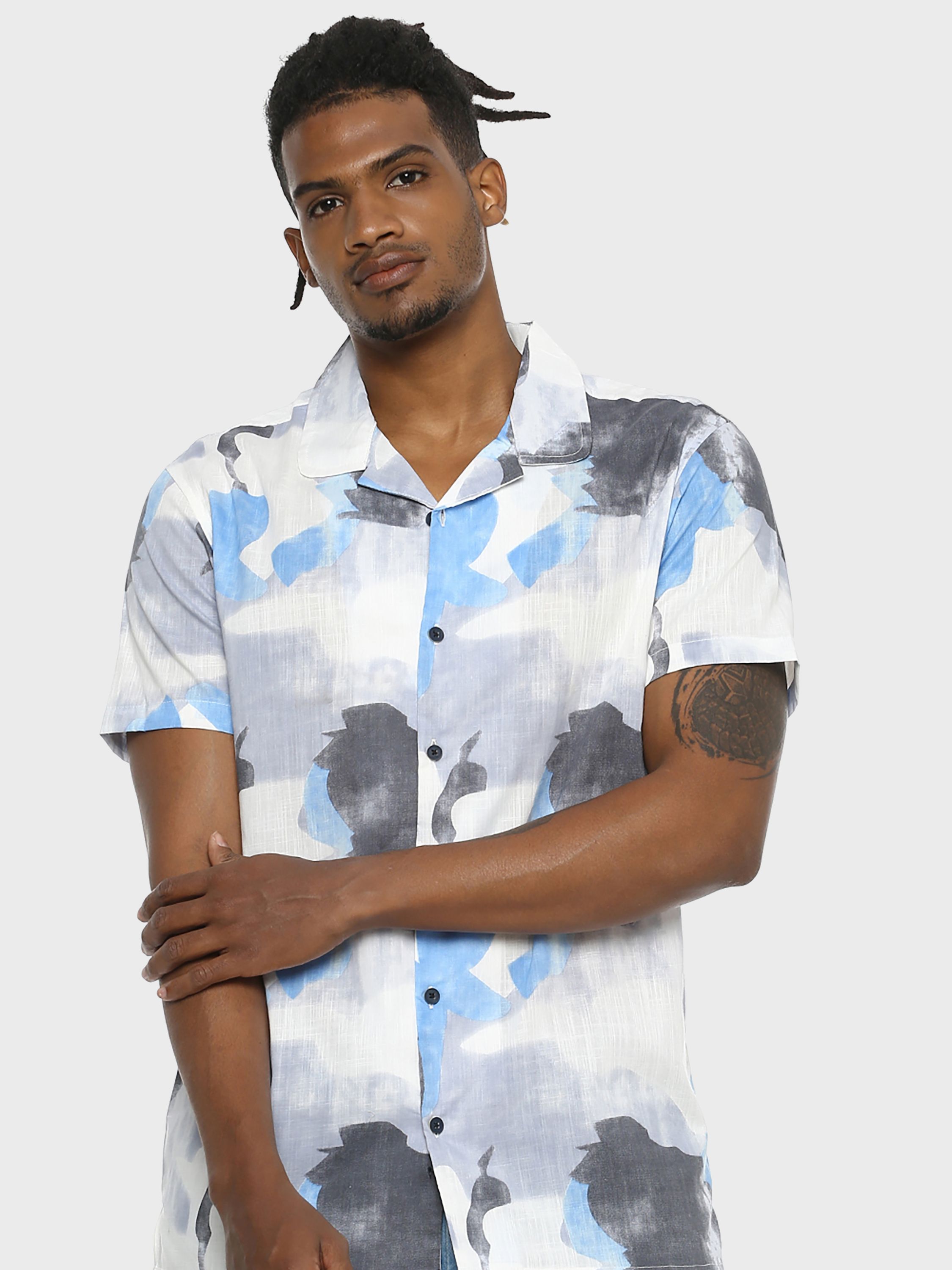 Men Printed Stylish Casual Shirt