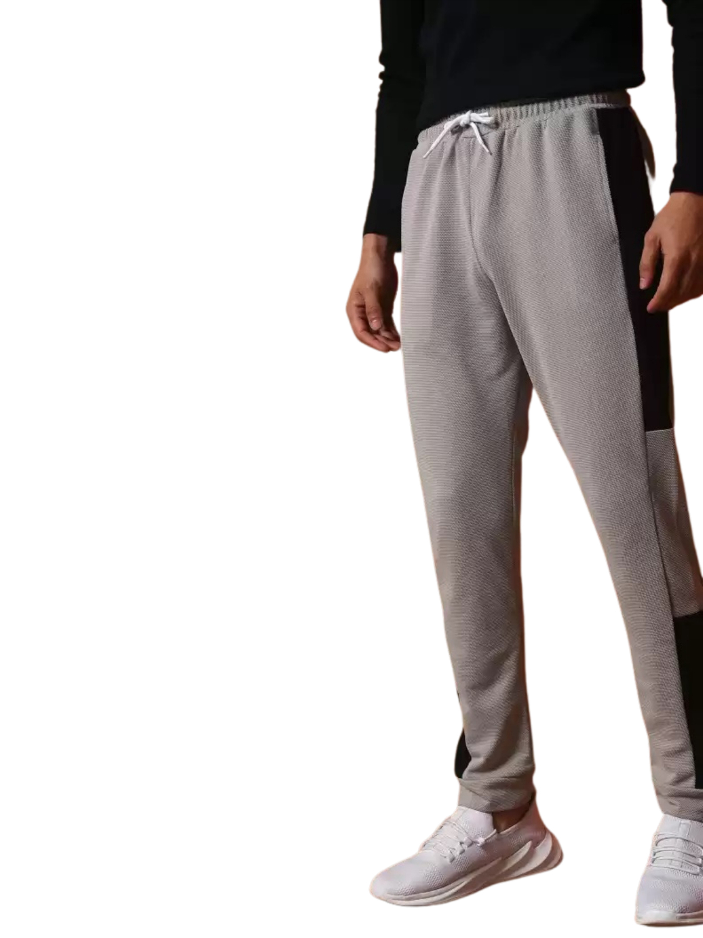 Men Grey Color Solid Stylish Casual & Evevning Trackpant.