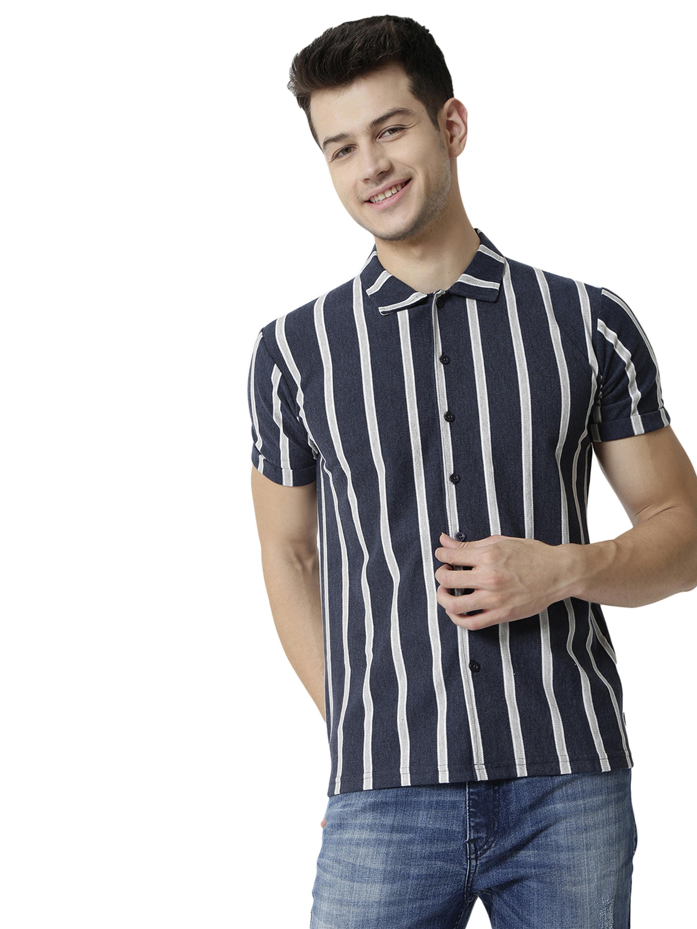 Men Striped Stylish Casual Shirts