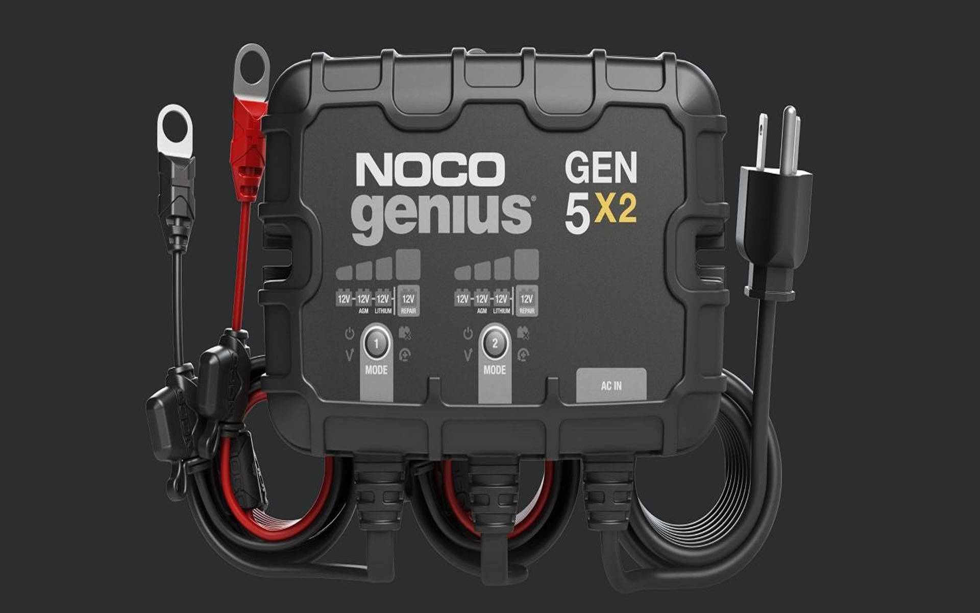 NOCO Genius GEN5X2, 2-Bank, 10-Amp