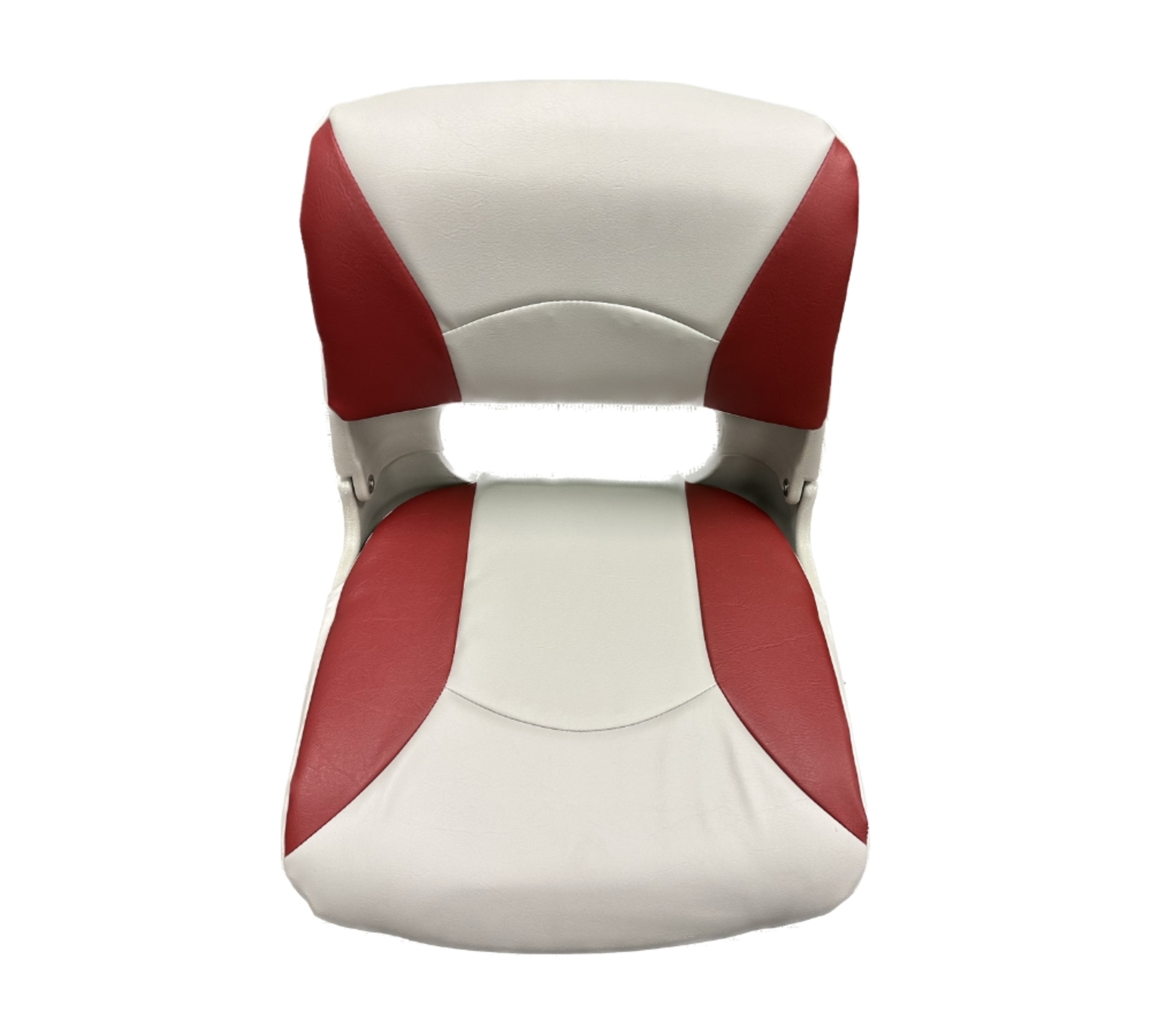 Blue Dog Marine Fold Down Molded Seat (Red/Gray)