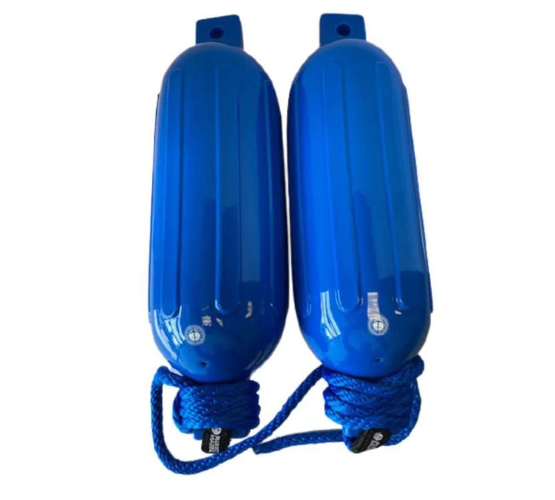 Blue Dog Marine Blue Inflated Fender Bundle - 5.5"x20"