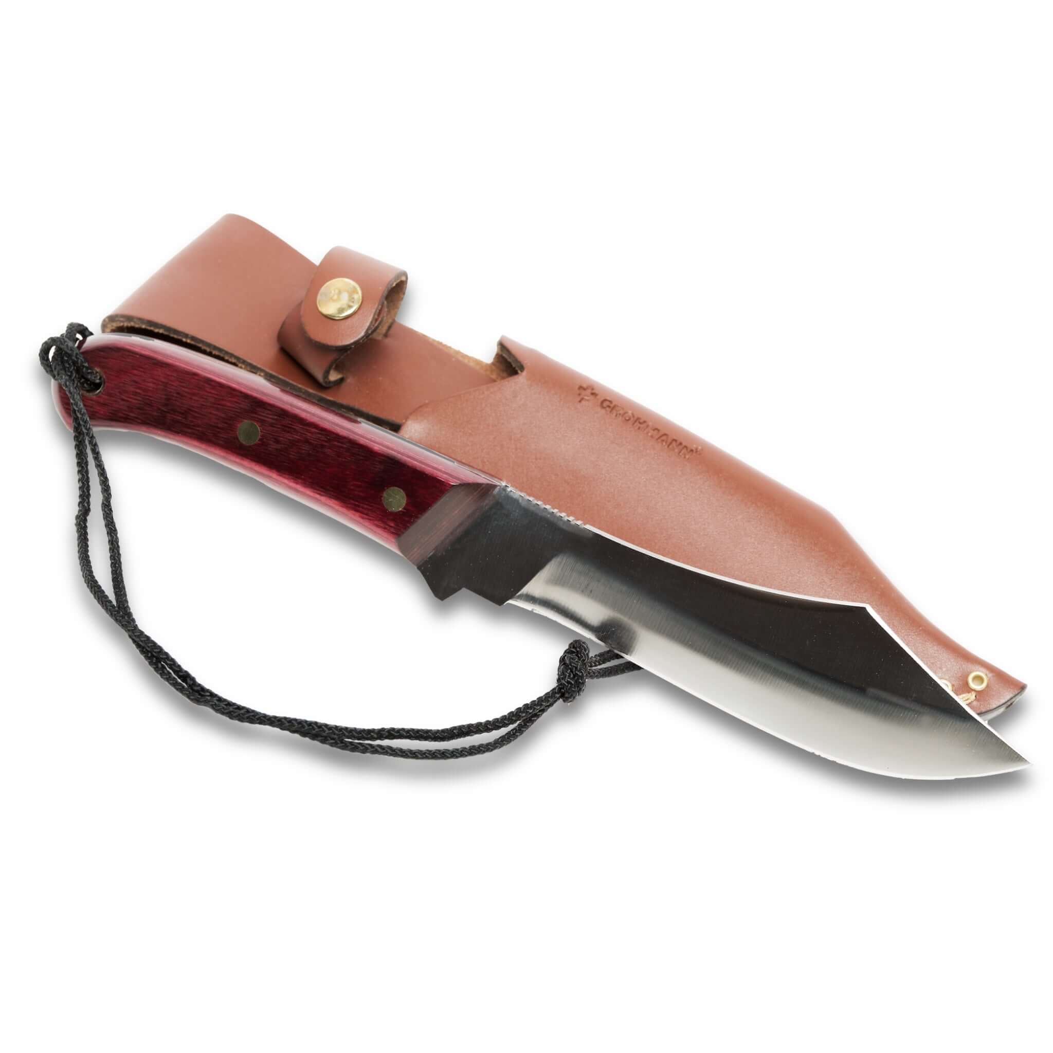 Deer & Moose Knife | Wine Xtra Resinwood handle | X108S