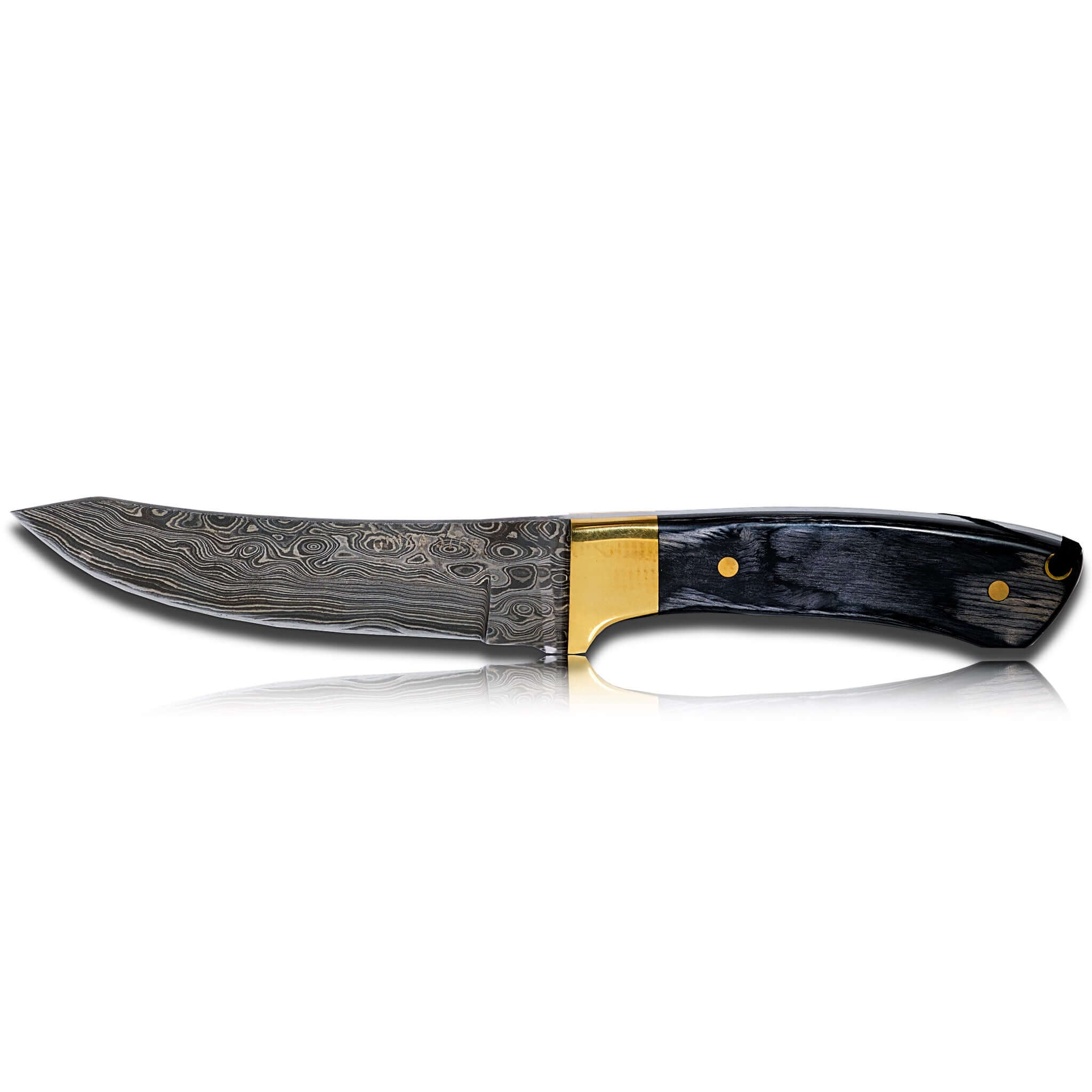 Hatif Hunter Special - Damascus Steel Skinner Knife