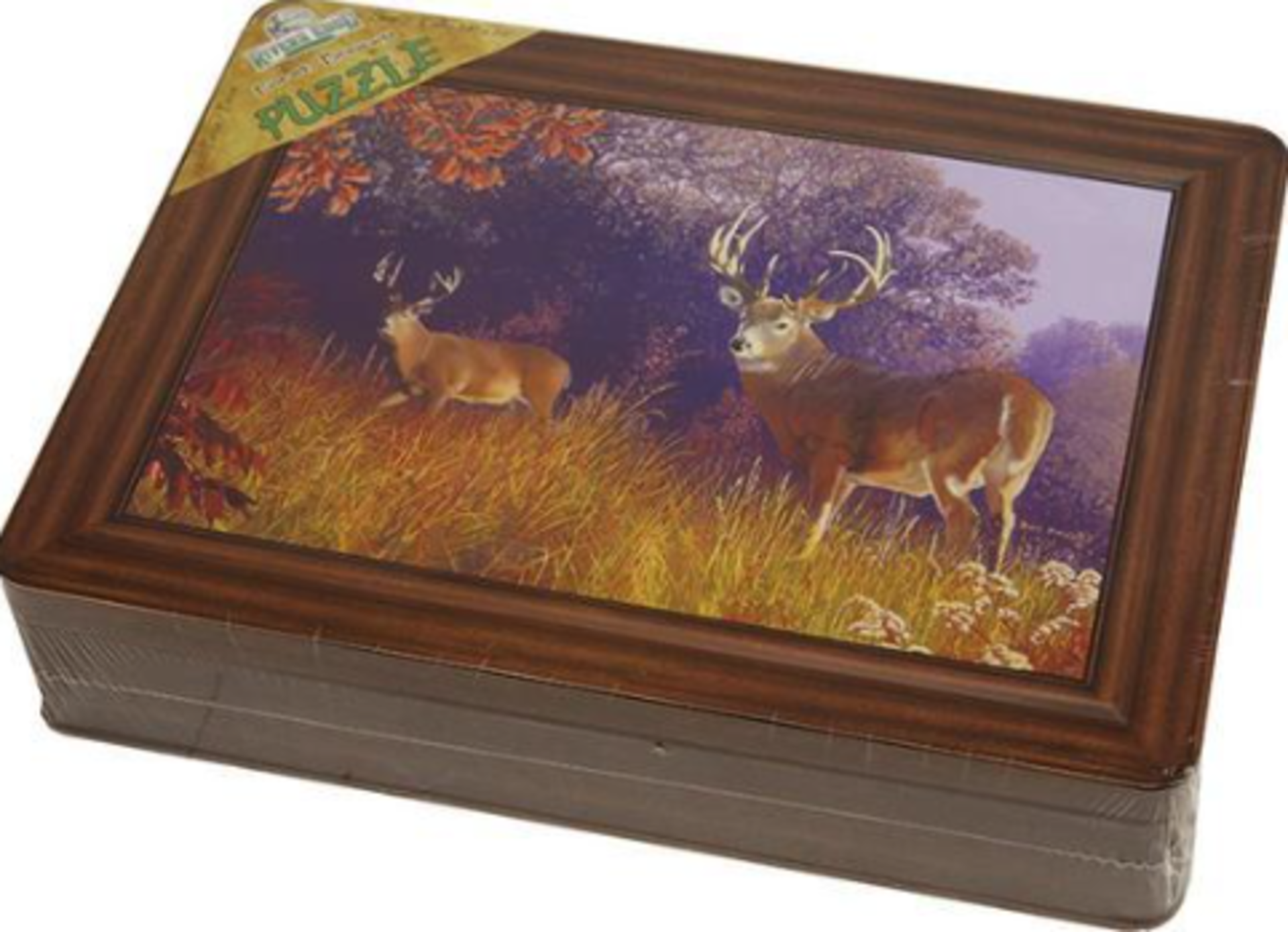 Rivers Edge Products Deer Jigsaw Puzzle in Tin - 1000 Pieces