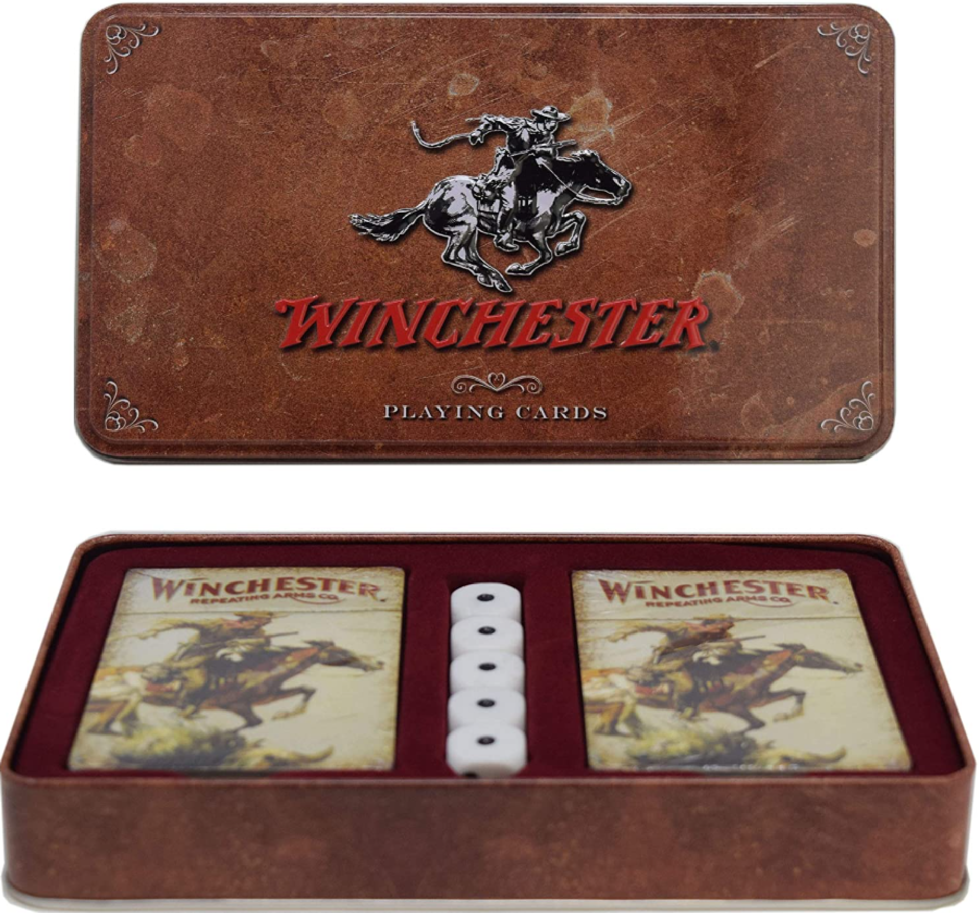 Rivers Edge Products Playing Cards and Dice - Winchester