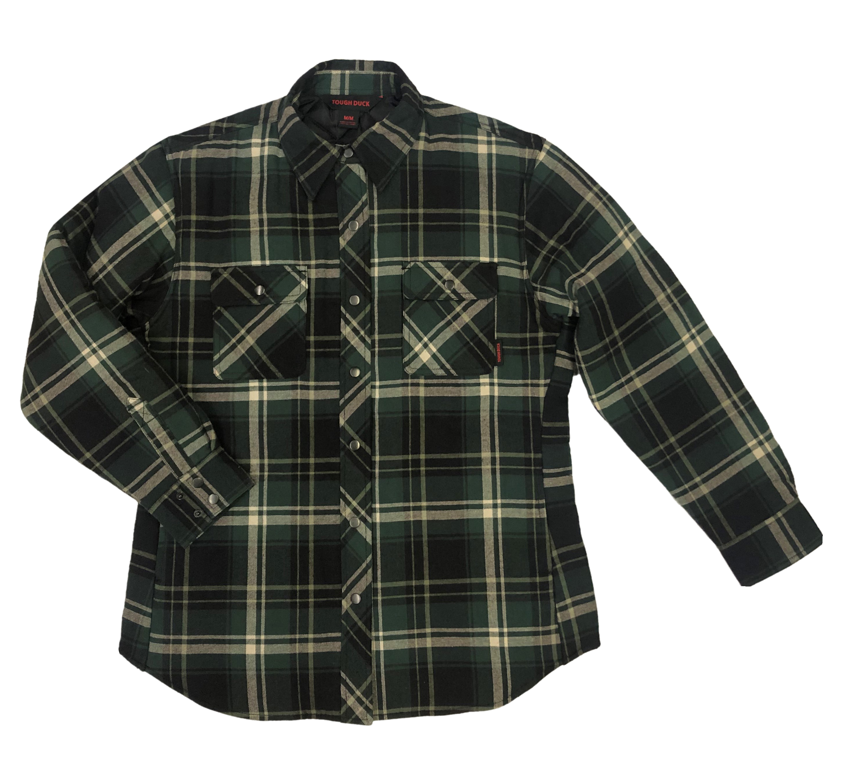 QUILT-LINED FLANNEL SHIRT