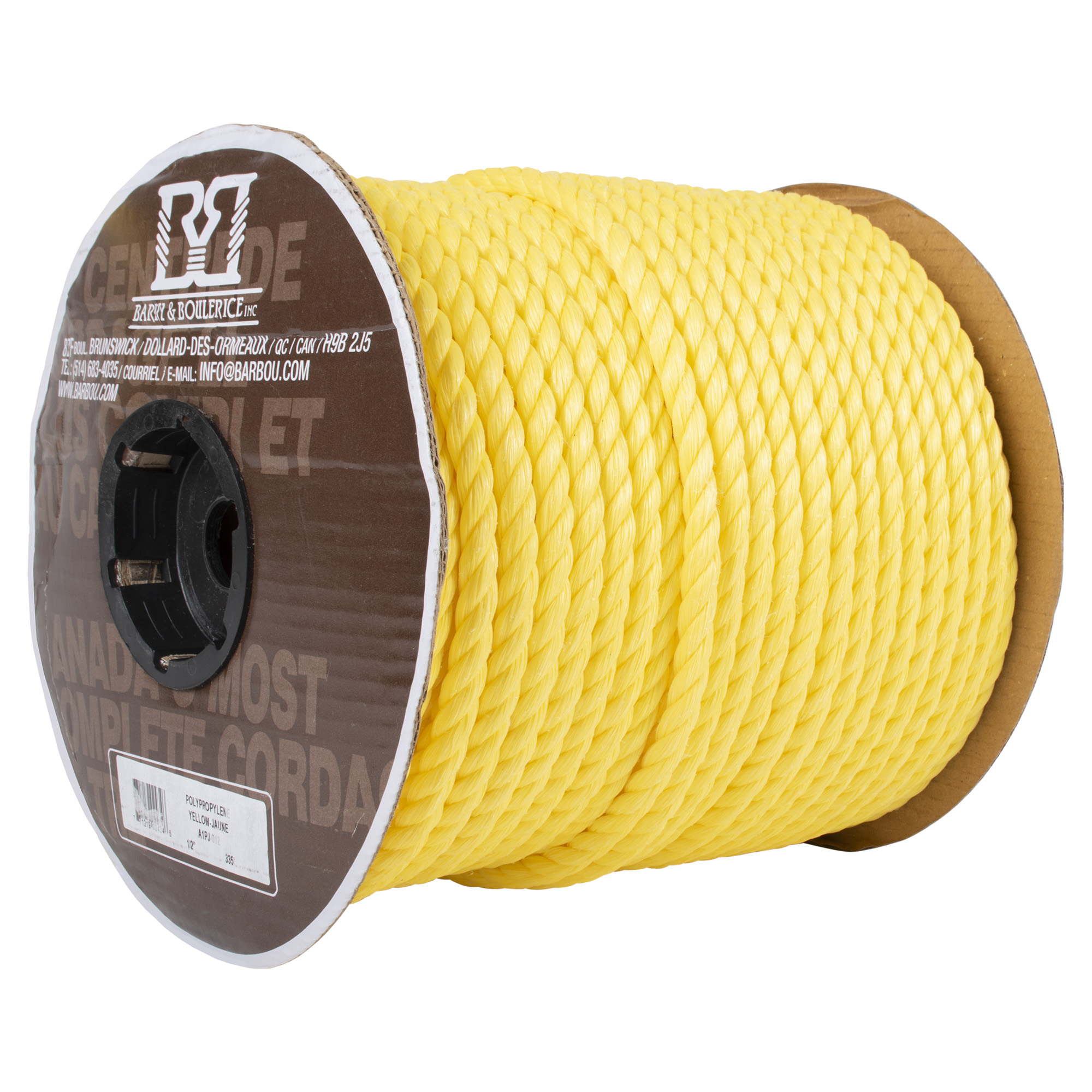 Polypropylene jumbo rope -Yellow