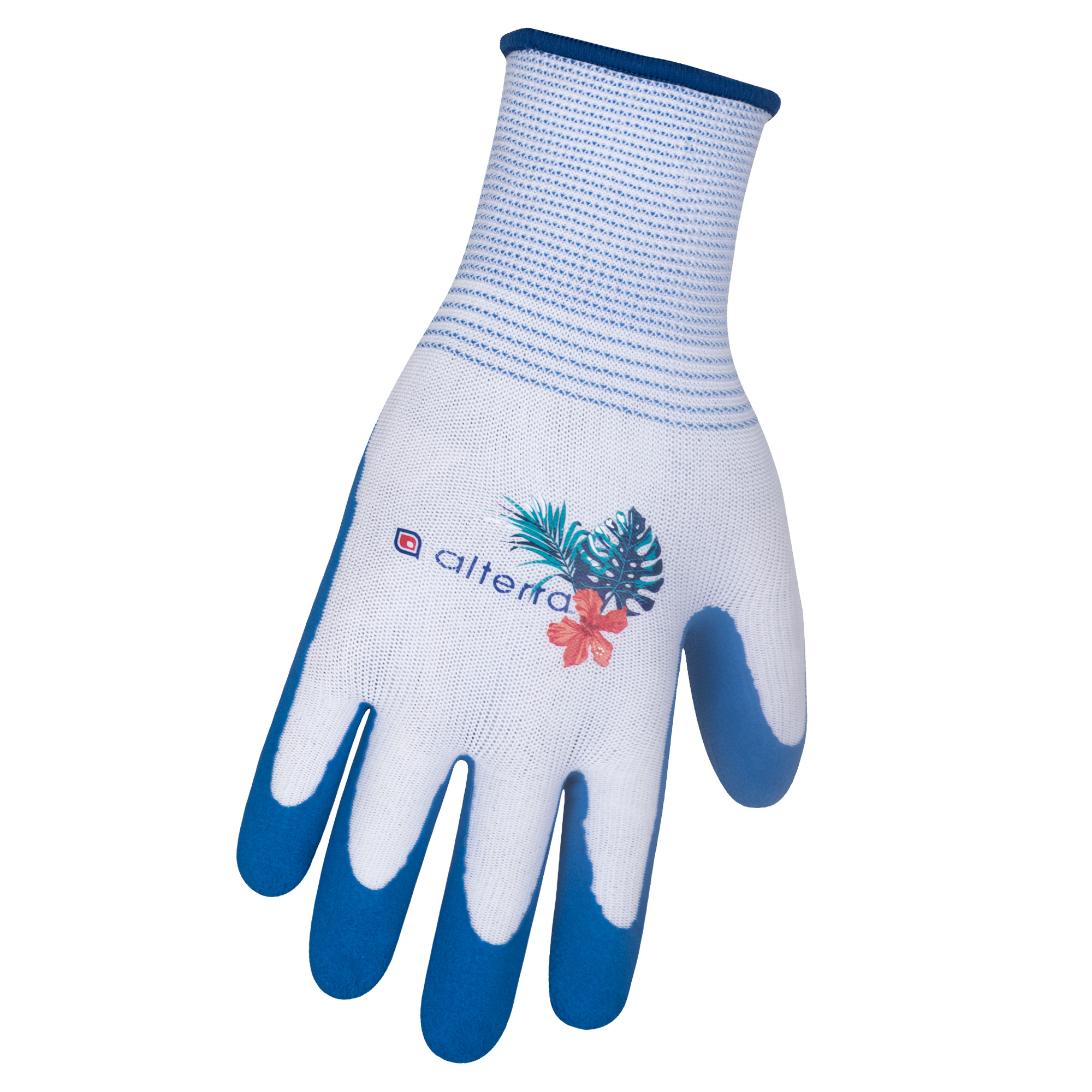 Latex foam coated gloves