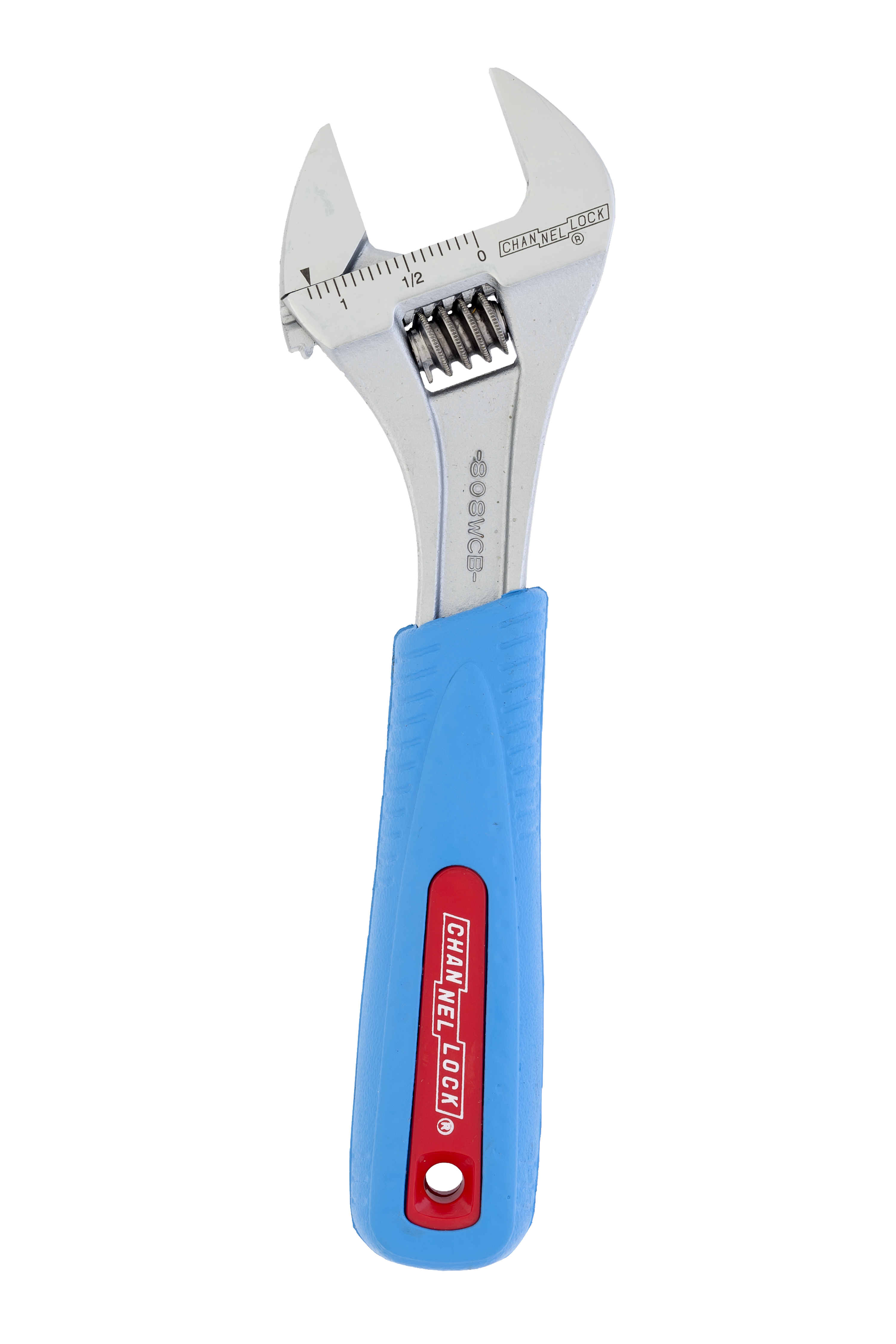 8" CODE BLUE® Chrome Wide Adjustable Wrench