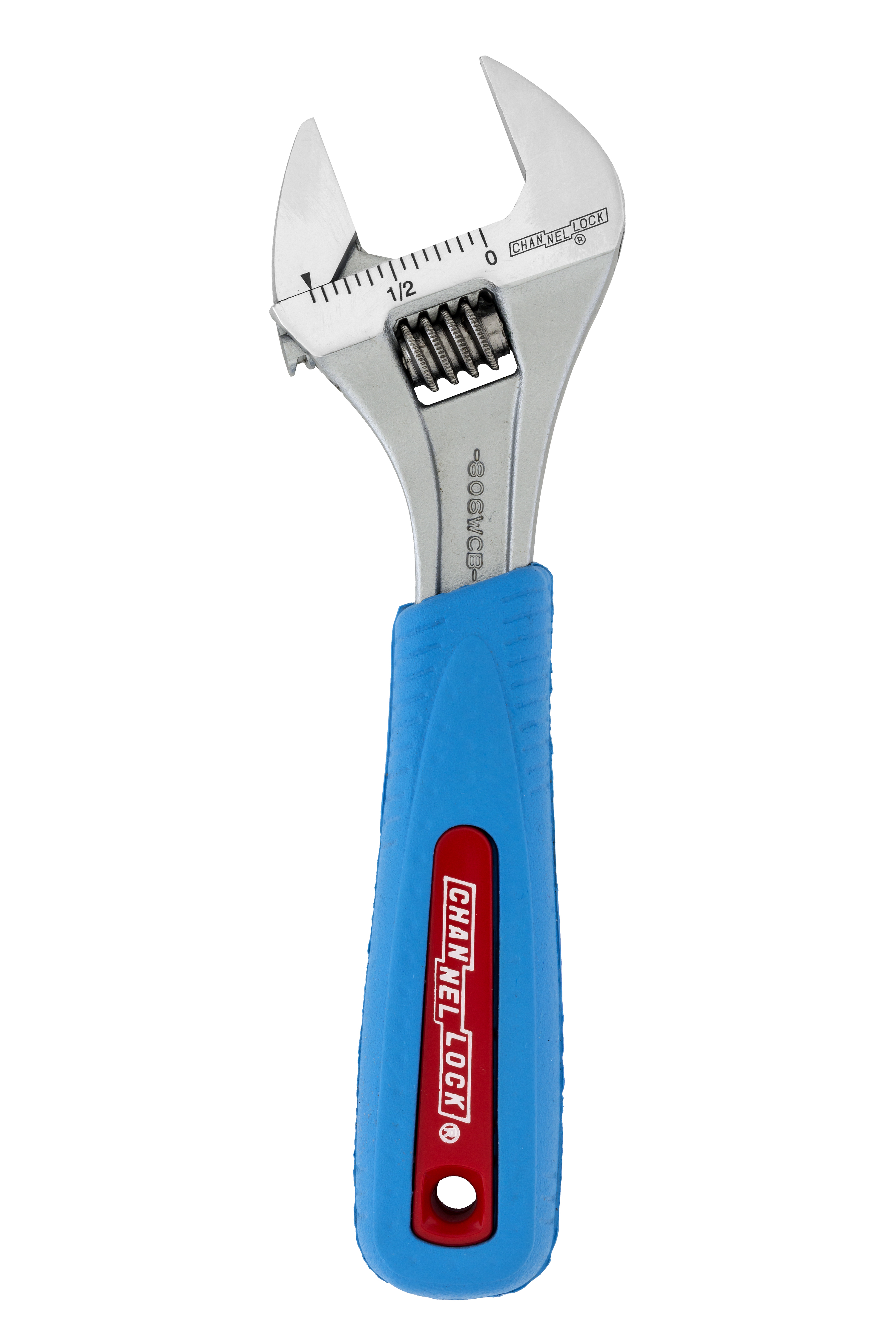 6" CODE BLUE® Chrome Wide Adjustable Wrench