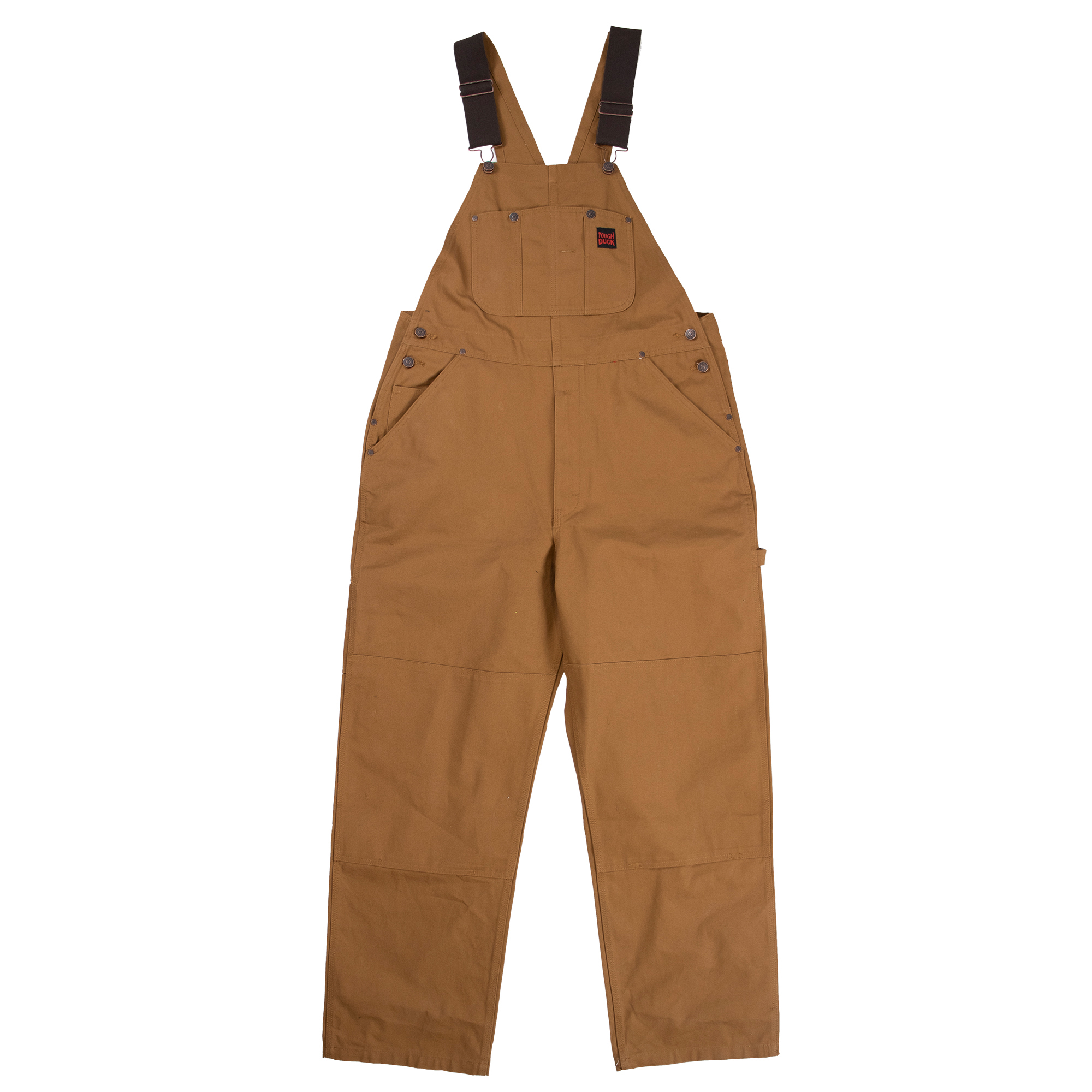 UNLINED BIB OVERALL - 3XL Brown