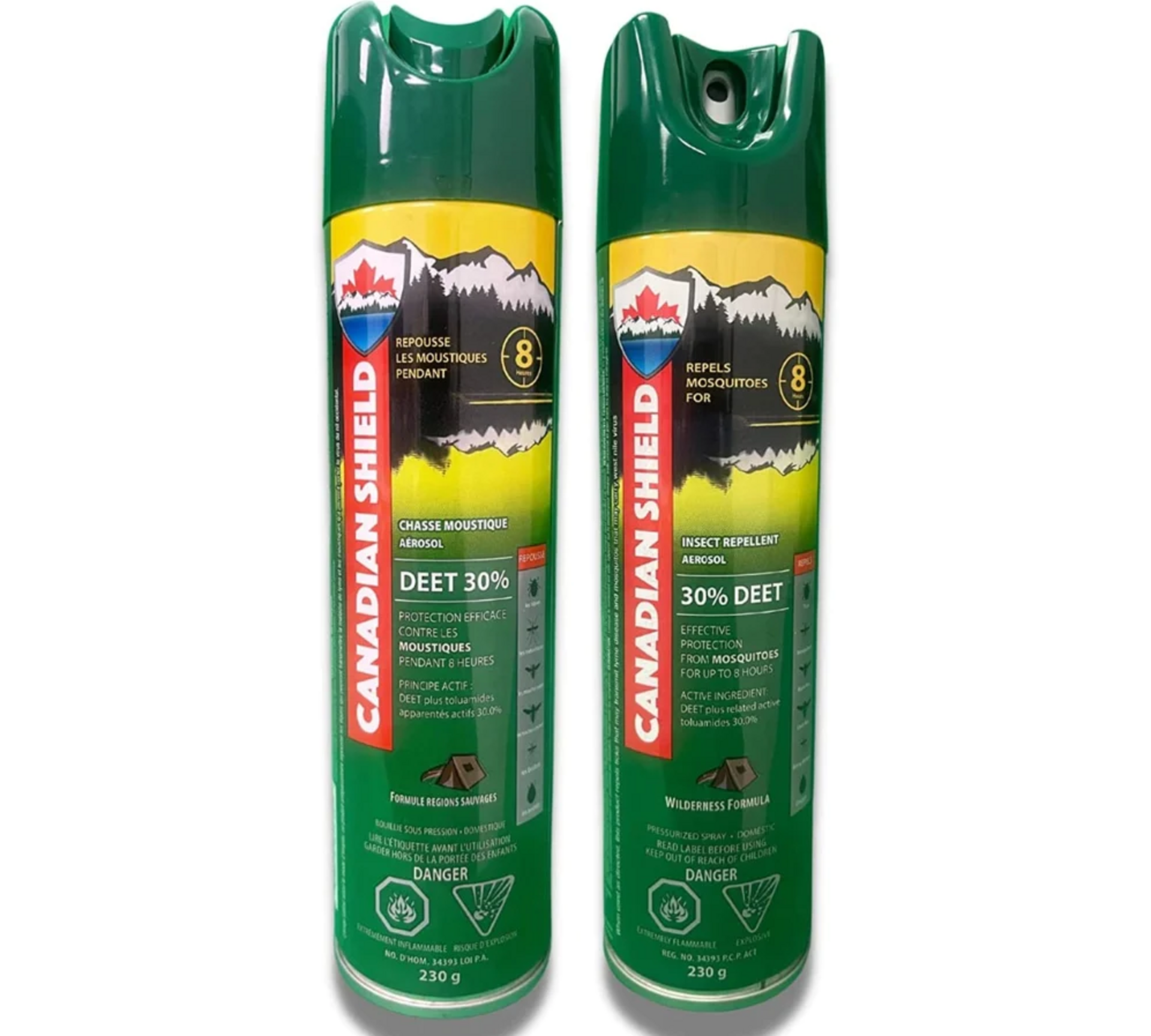 Mosquito & Insect Repellent Aerosol -8 Hour Protection -170G