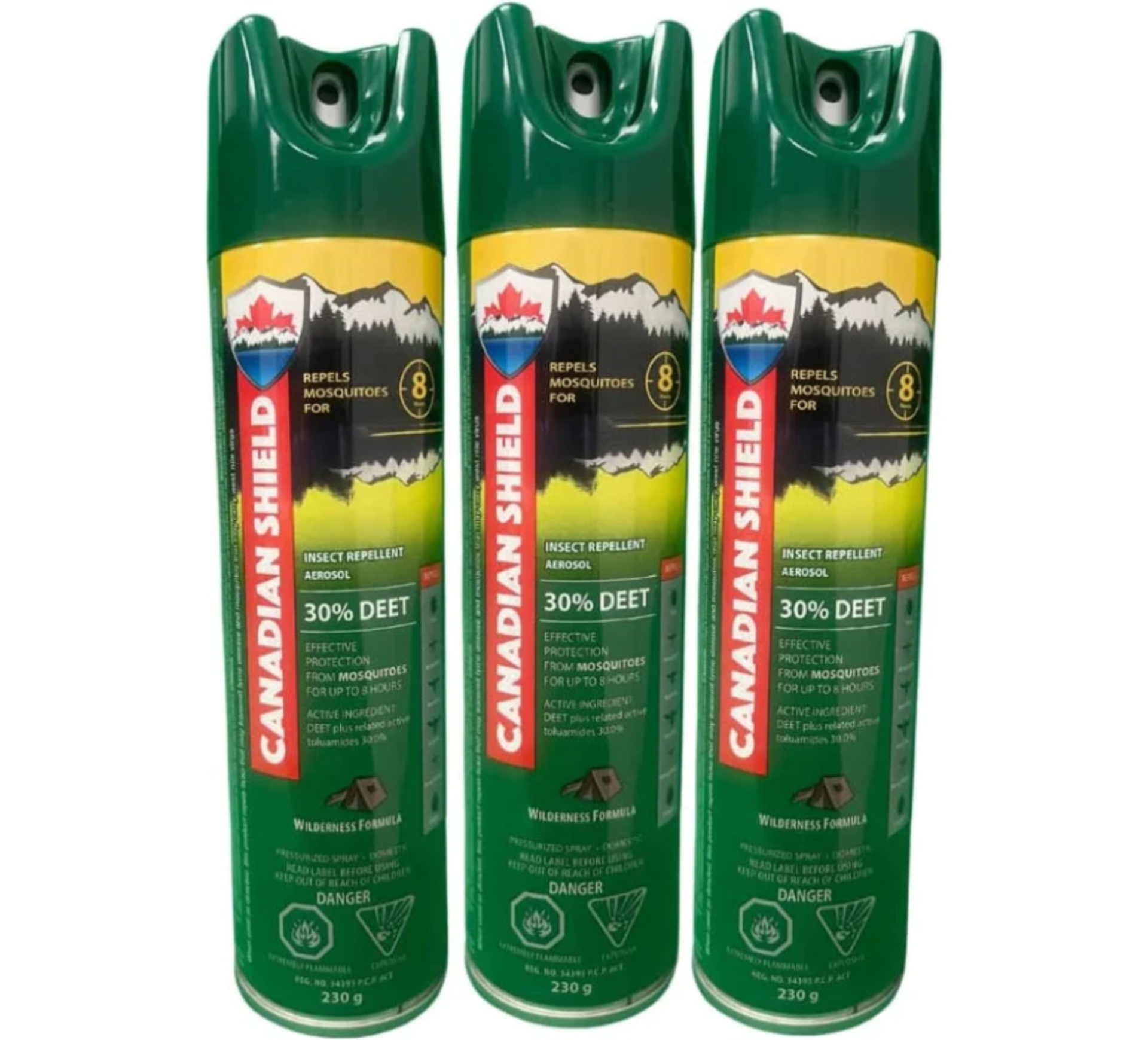 Mosquito & Insect Repellent Aerosol -8 Hour Protection -230G