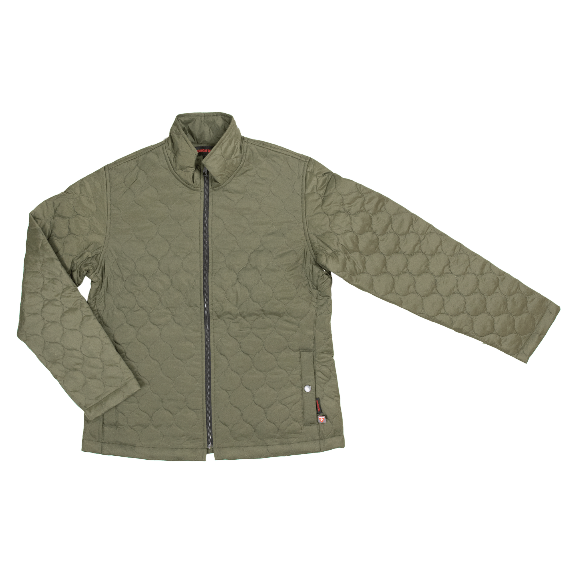 QUILTED JACKET - Olive