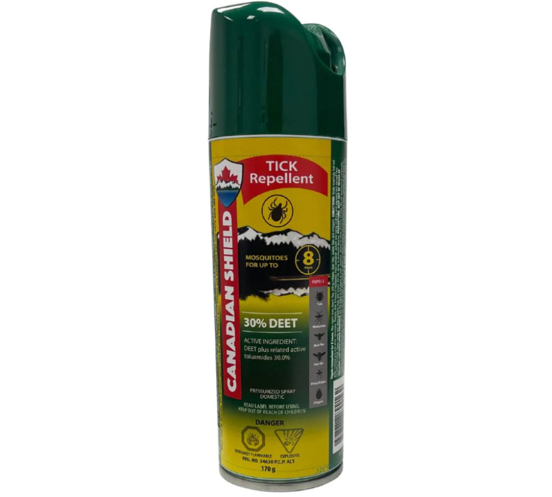 Canadian Shield Insect Tick Repellent Aerosol 30%DEET - 170G