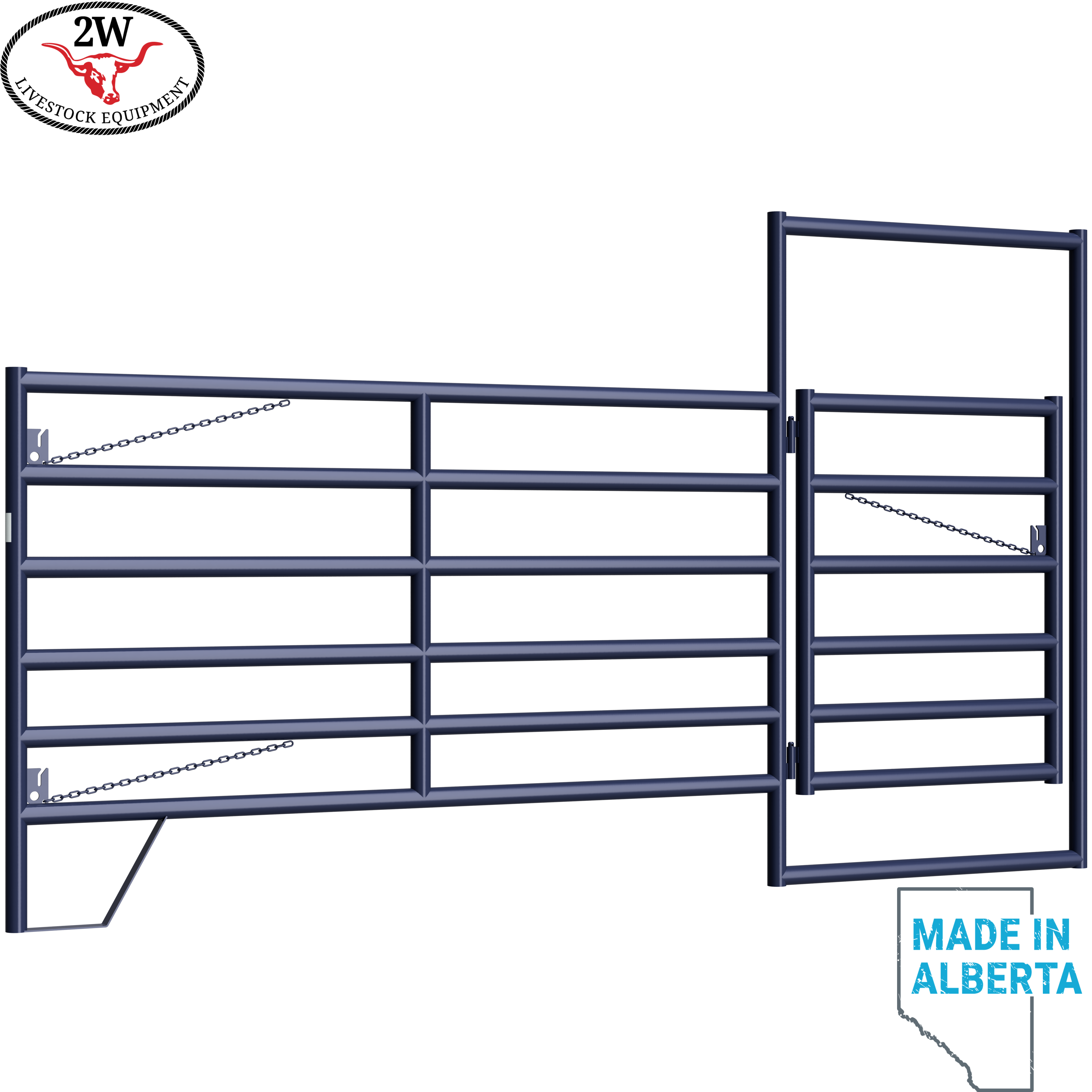 Rustler HD Series Gate Panels - Dark Blue