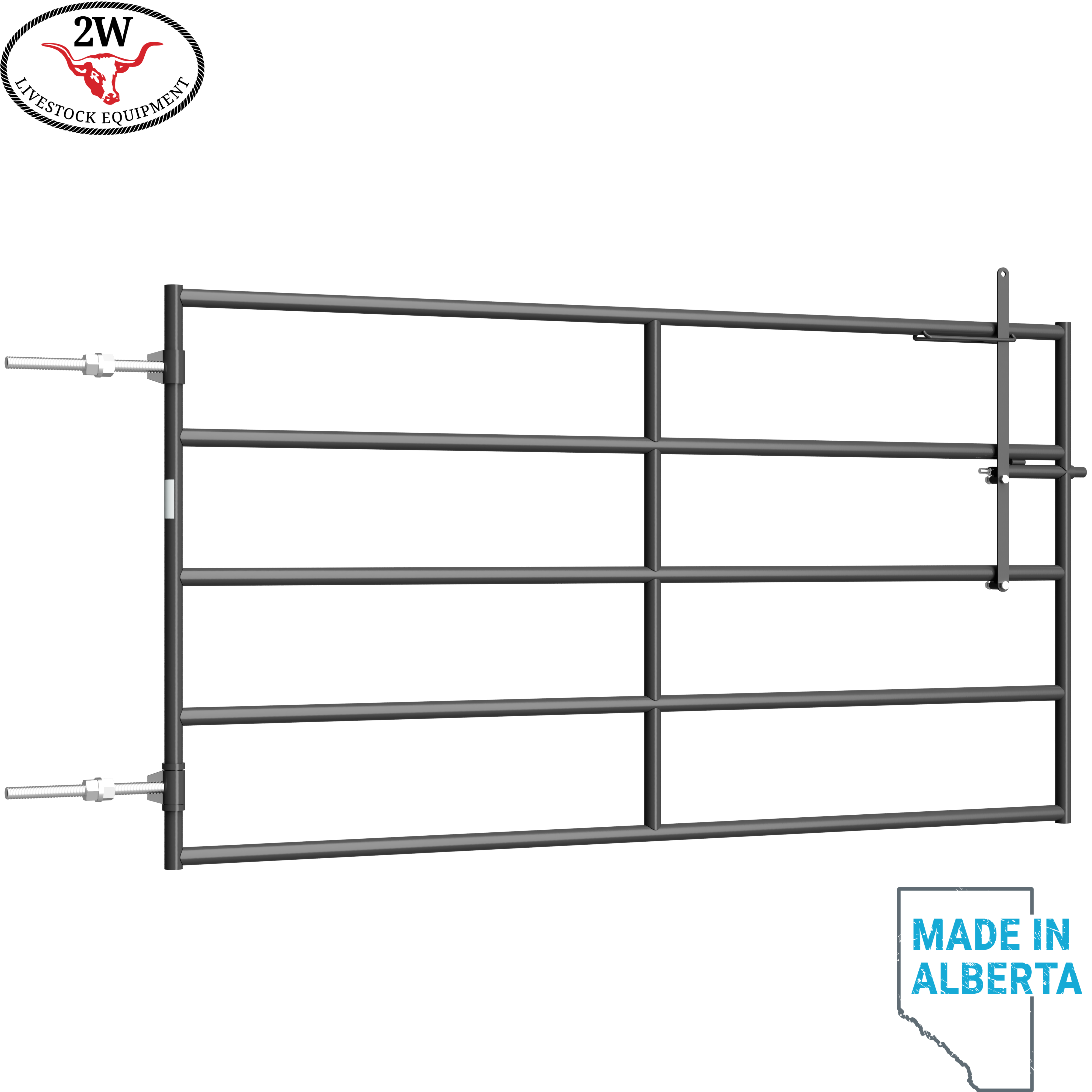 Farm Series Gate - Dark Grey