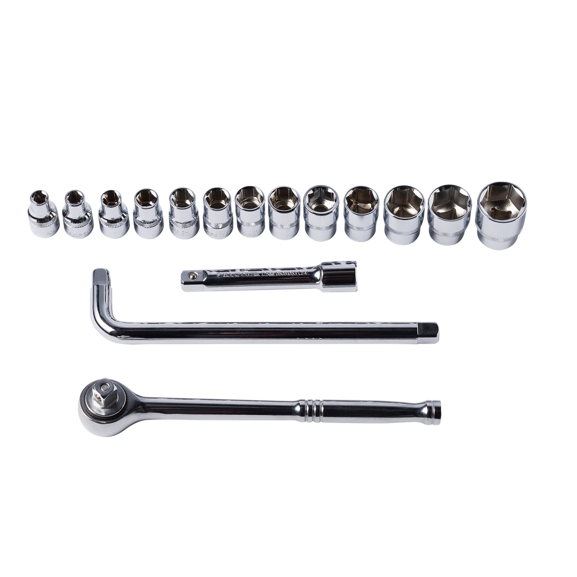 MAXPOWER 16pcs 1/2” Drive Socket Wrench Set