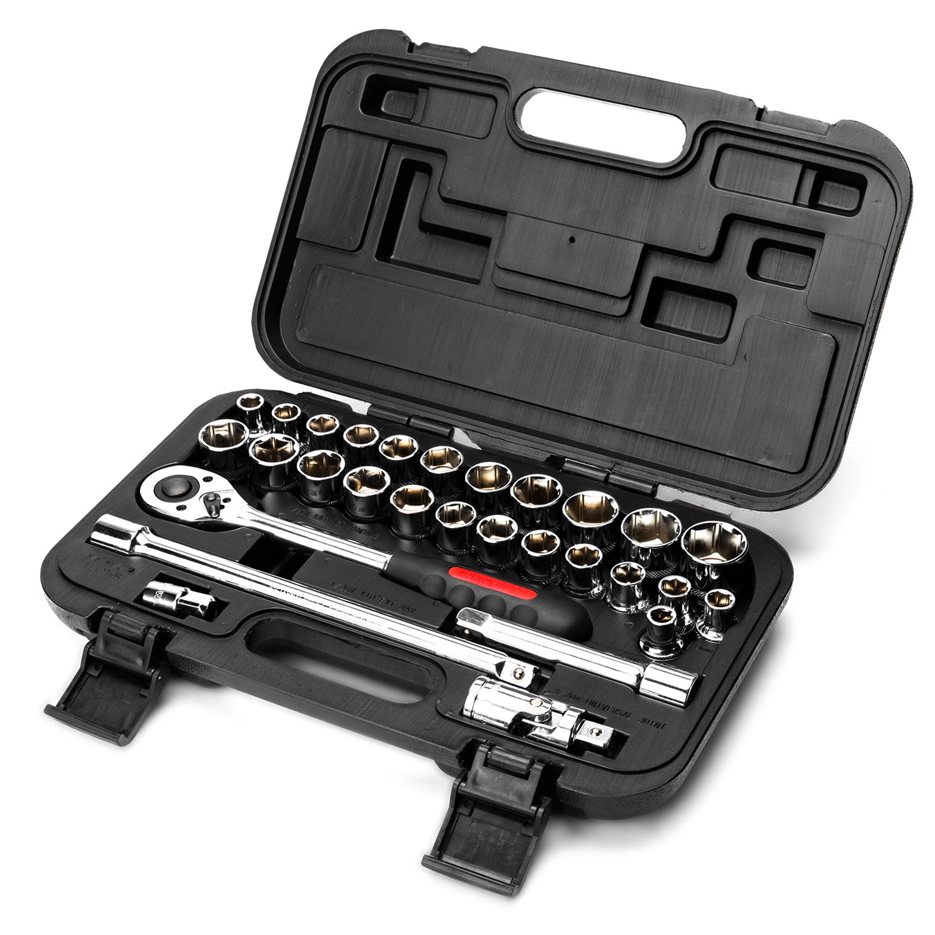 MAXPOWER 30pc 1/2"Dr. Socket Wrench Set