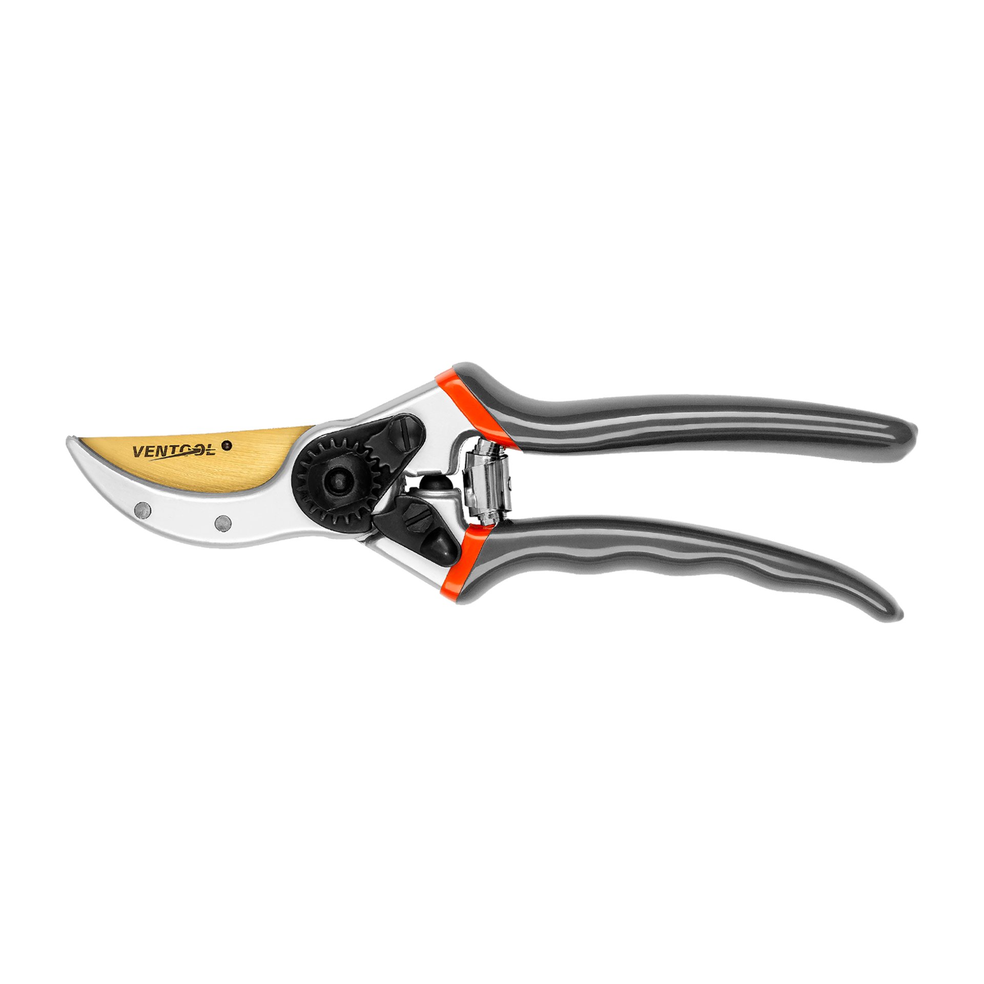 8" Bypass Pruning Shears with Ergonomic Concave Handles