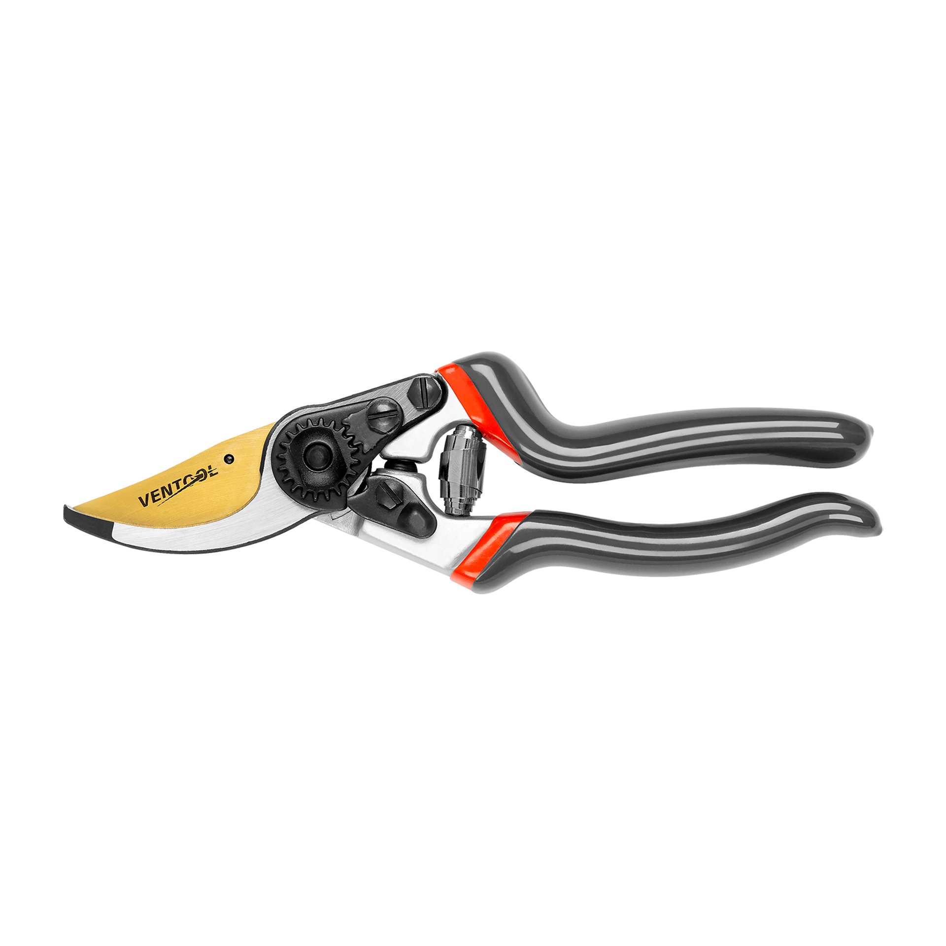 8" Sharp Bypass Pruning Shears with Ergonomic Arch Handles