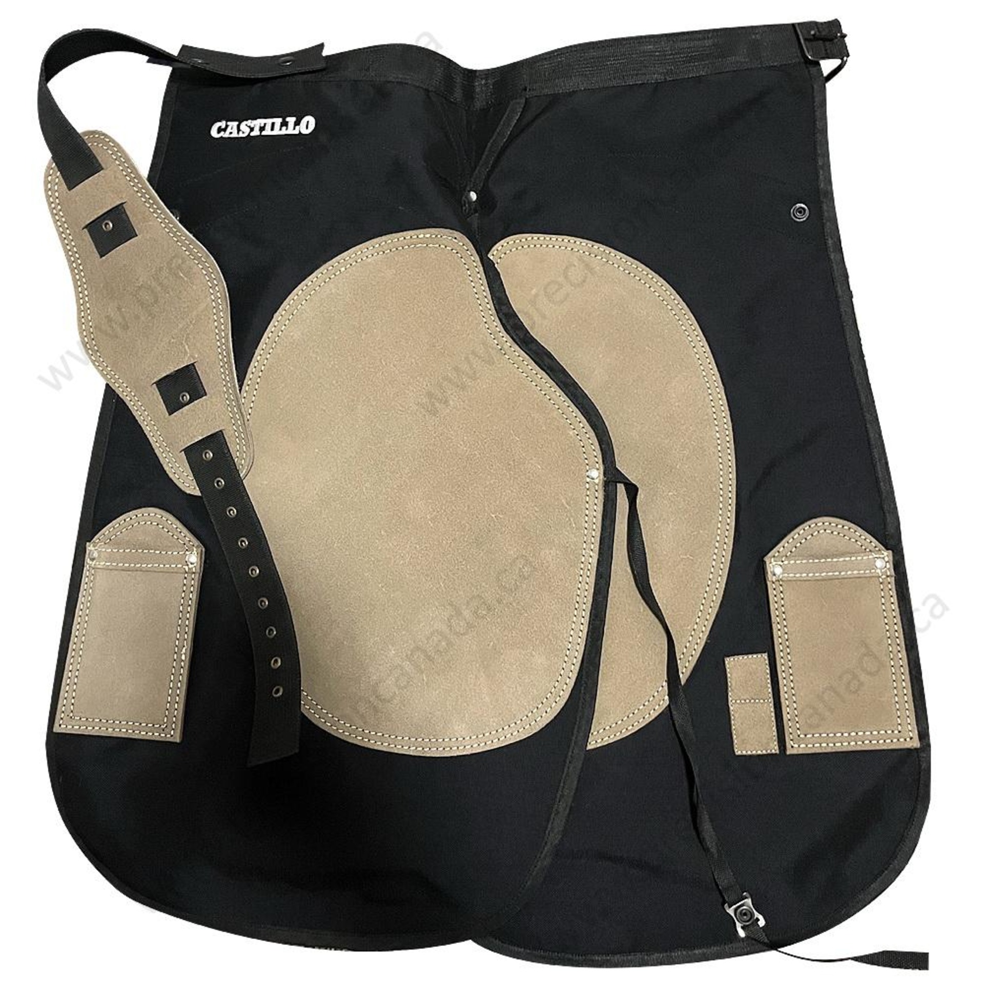 Cordura Farrier Apron - Black Padded