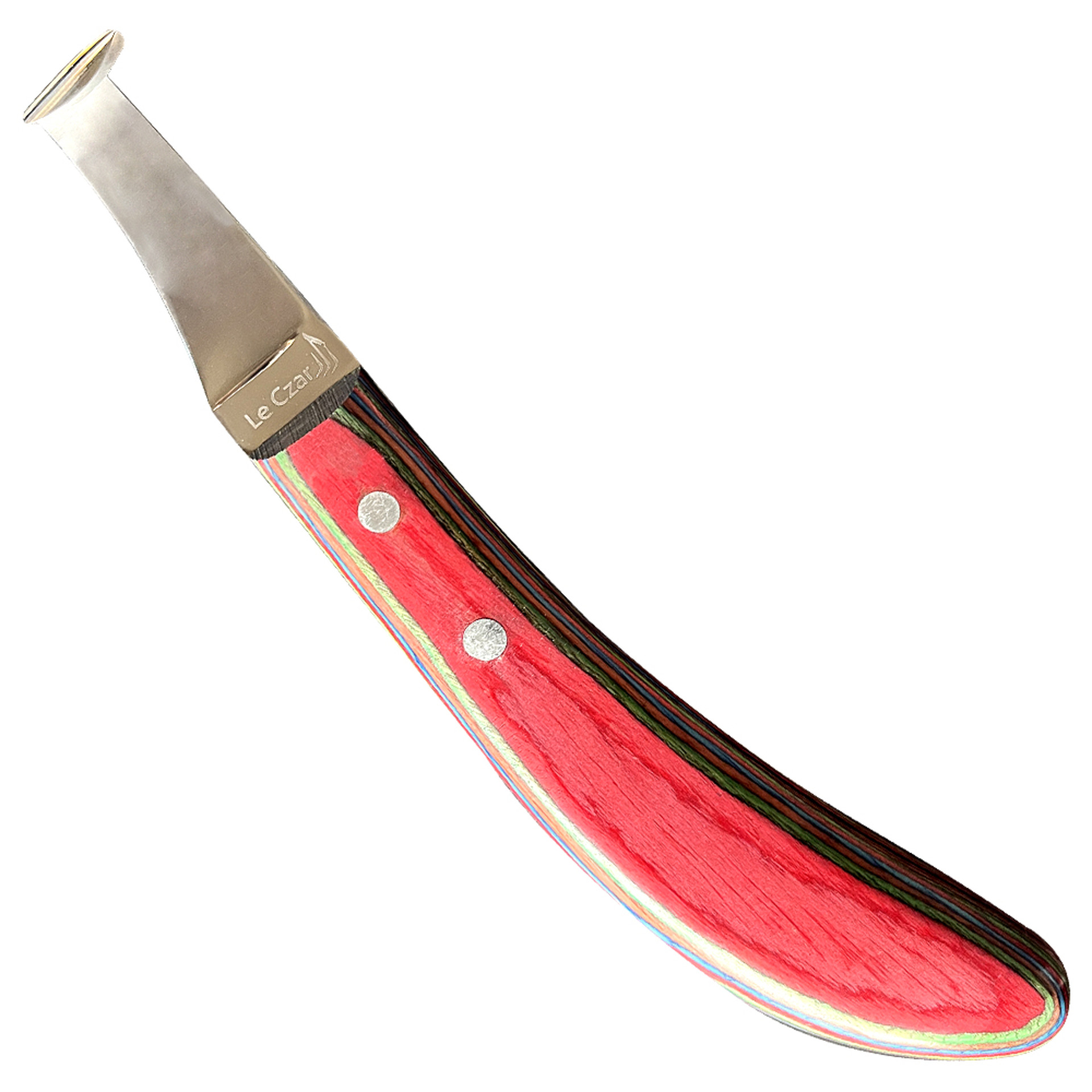 Hoof Knife - Right Hand Short Blade Premium with Rhino Hook